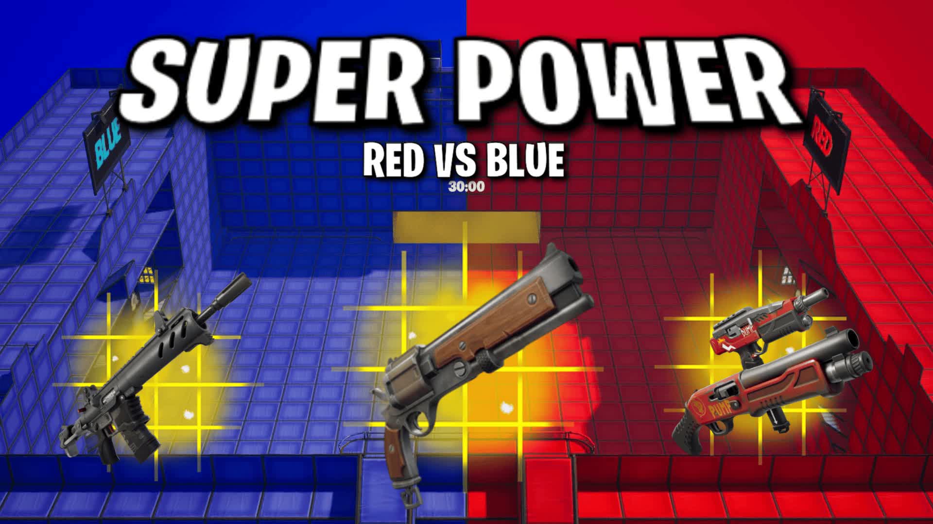 RED VS BLUE | SUPER POWERS 🔴🔵