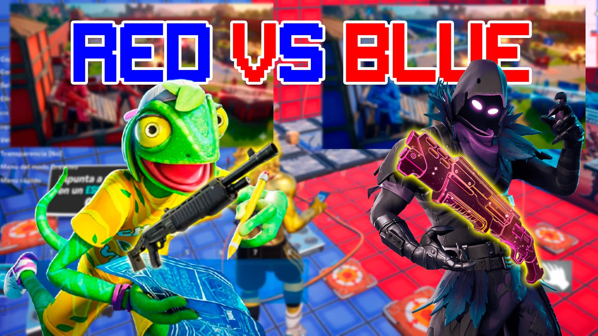 PRO EXTREME Rojo VS Azul Red VS Blue