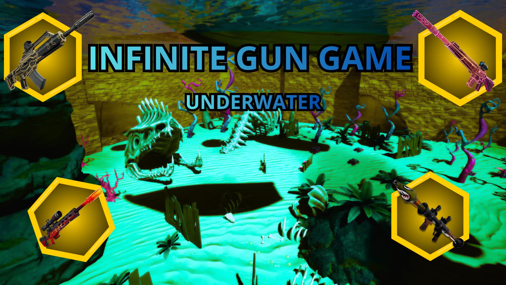 INFINITE GUN GAME - UNDERWATER-ONE SHOT