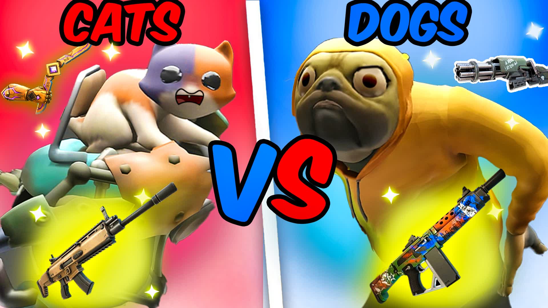 🐱CATS VS DOGS🐶CAPTURE THE FLAG🚩