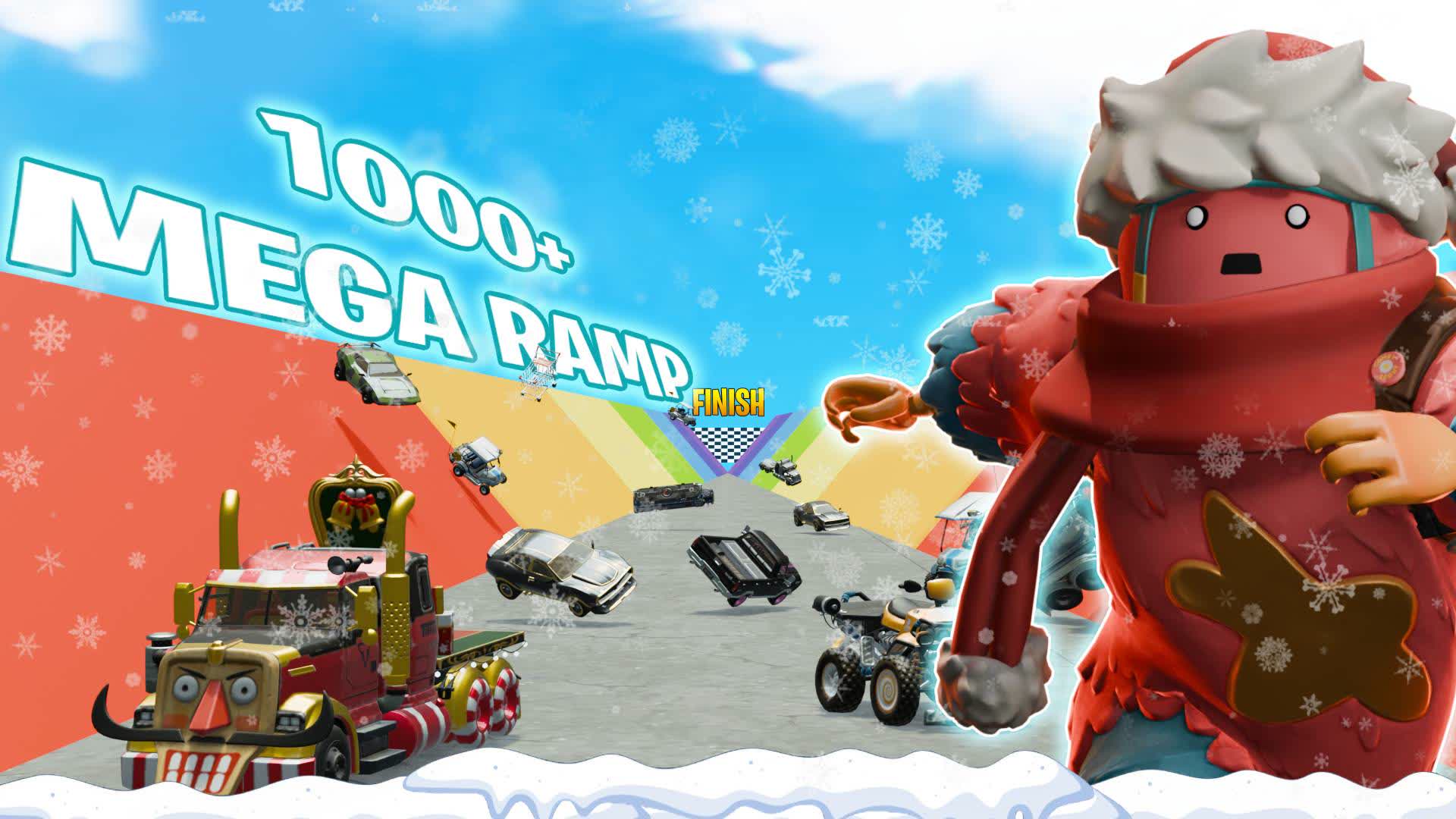 ⛄Winter Mega Ramp ❄️