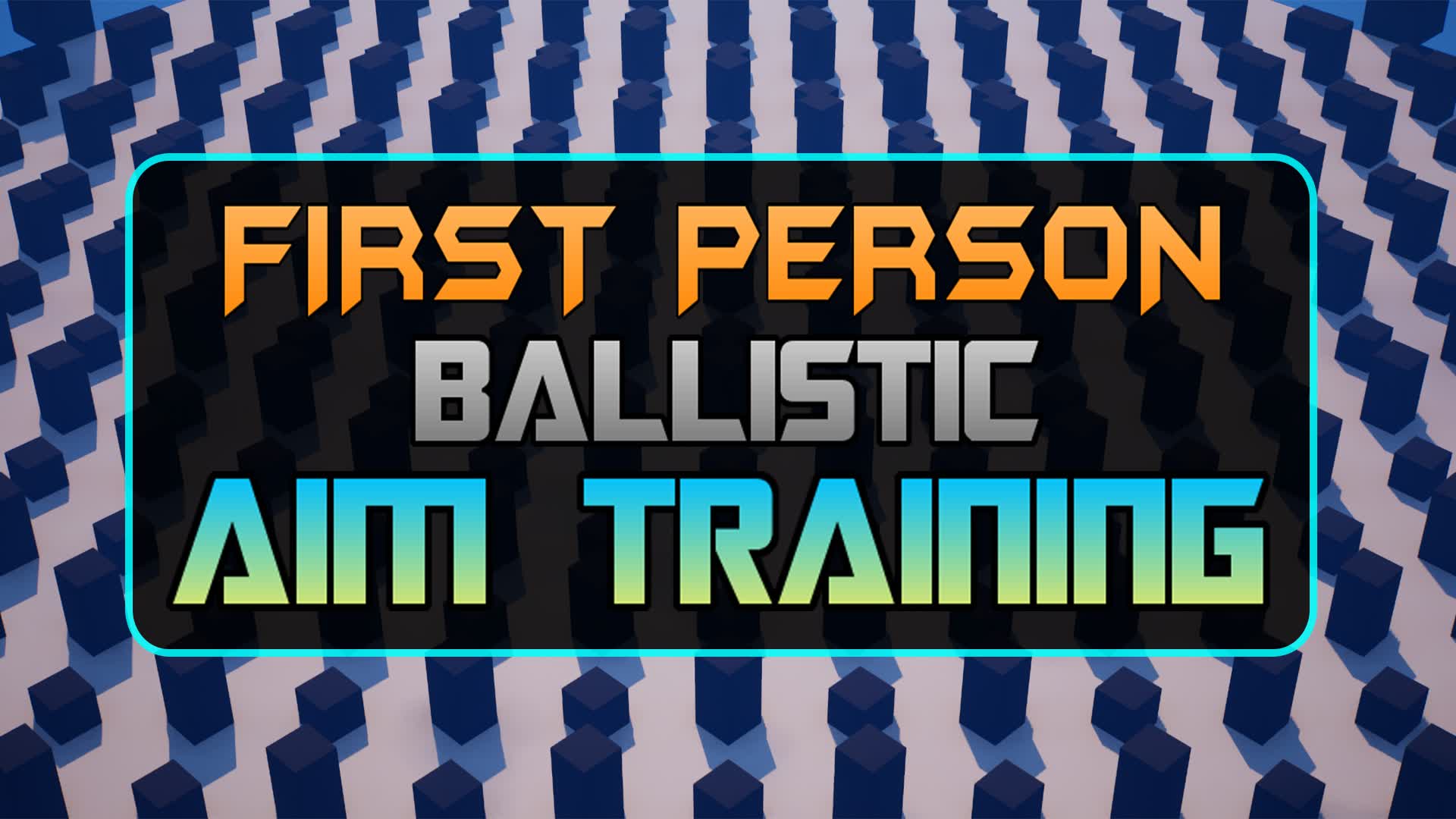 FIRST PERSON BALLISTIC AIM TRAINING