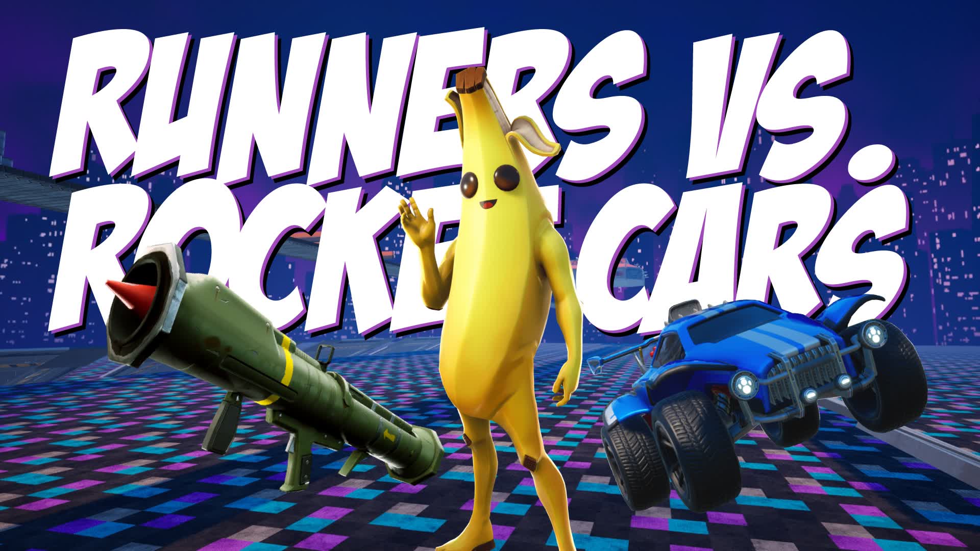 RUNNERS VS. ROCKET CARS