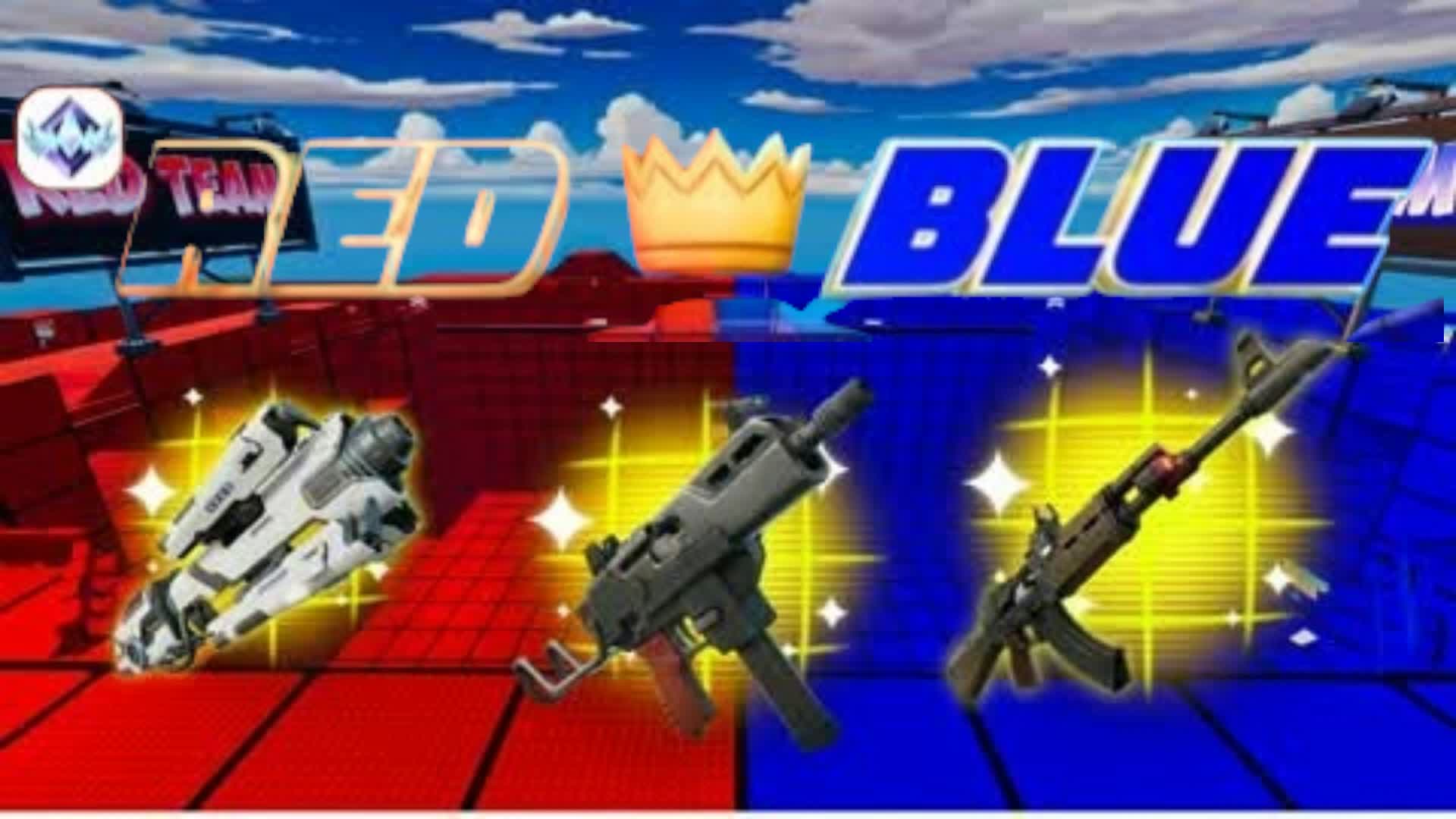 MEGA FREE RED VS BLUE 🔵🔴