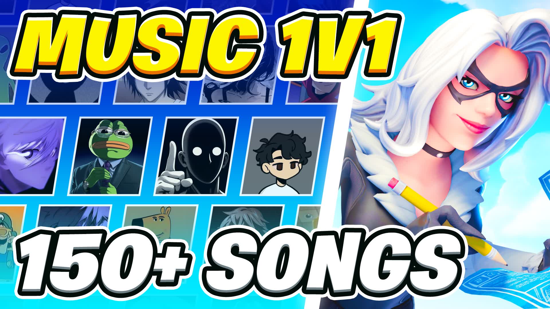 BEST MUSIC 1v1🎶 [150+ SONGS]