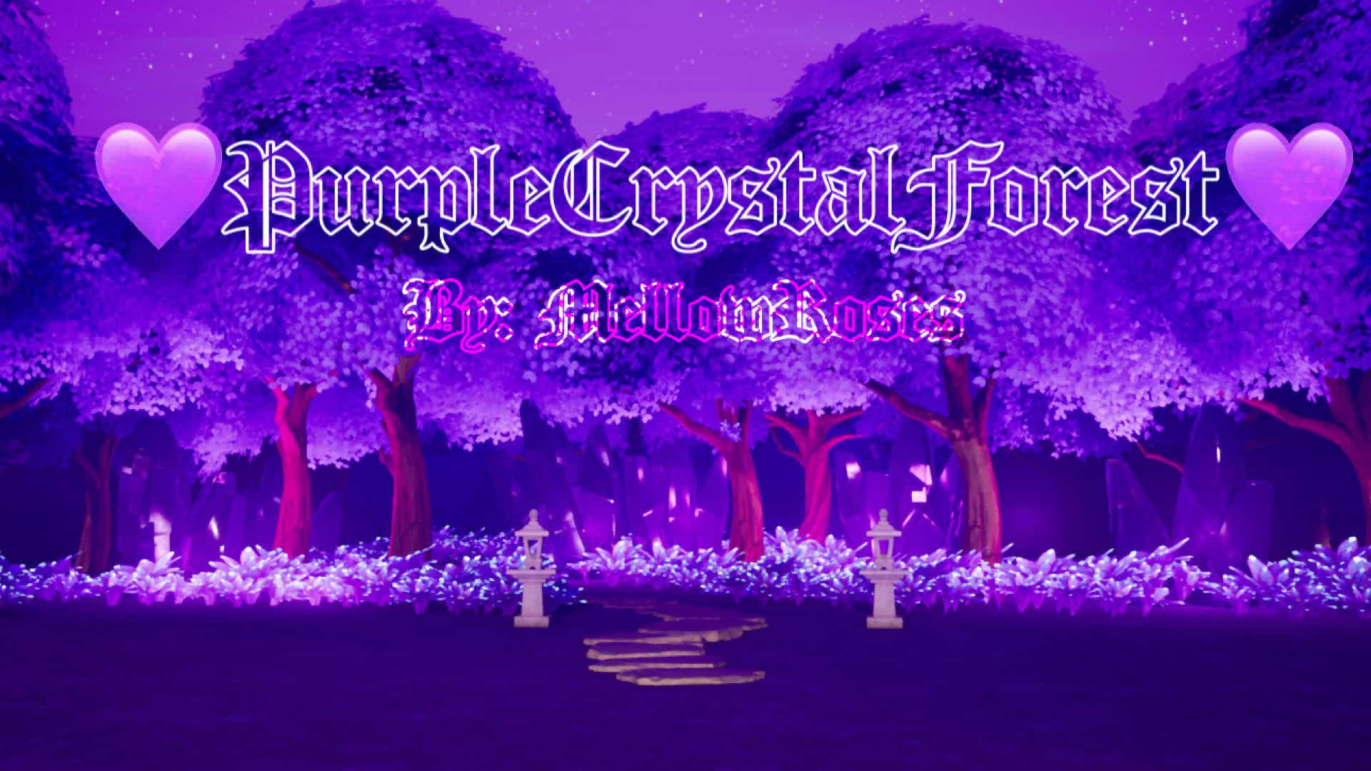 💜 Purple Crystal Forest 💜(fortography)