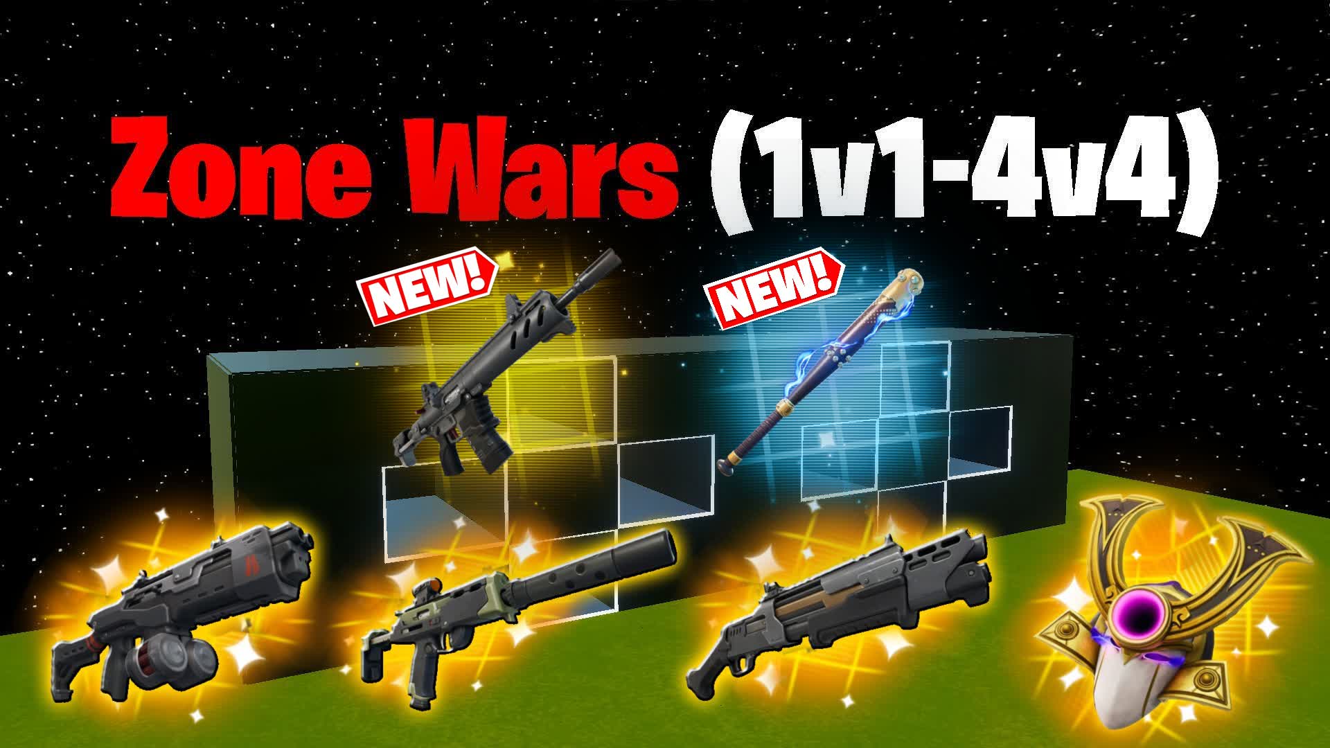 Zone Wars (1v1-4v4) クレイジー