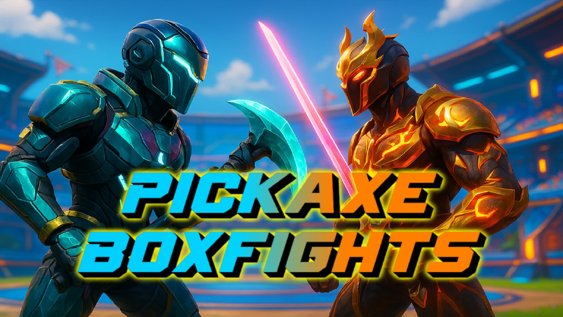 🛠️Pickaxe Box-Fights | 4P👥 🎯1v1/FFA🎯