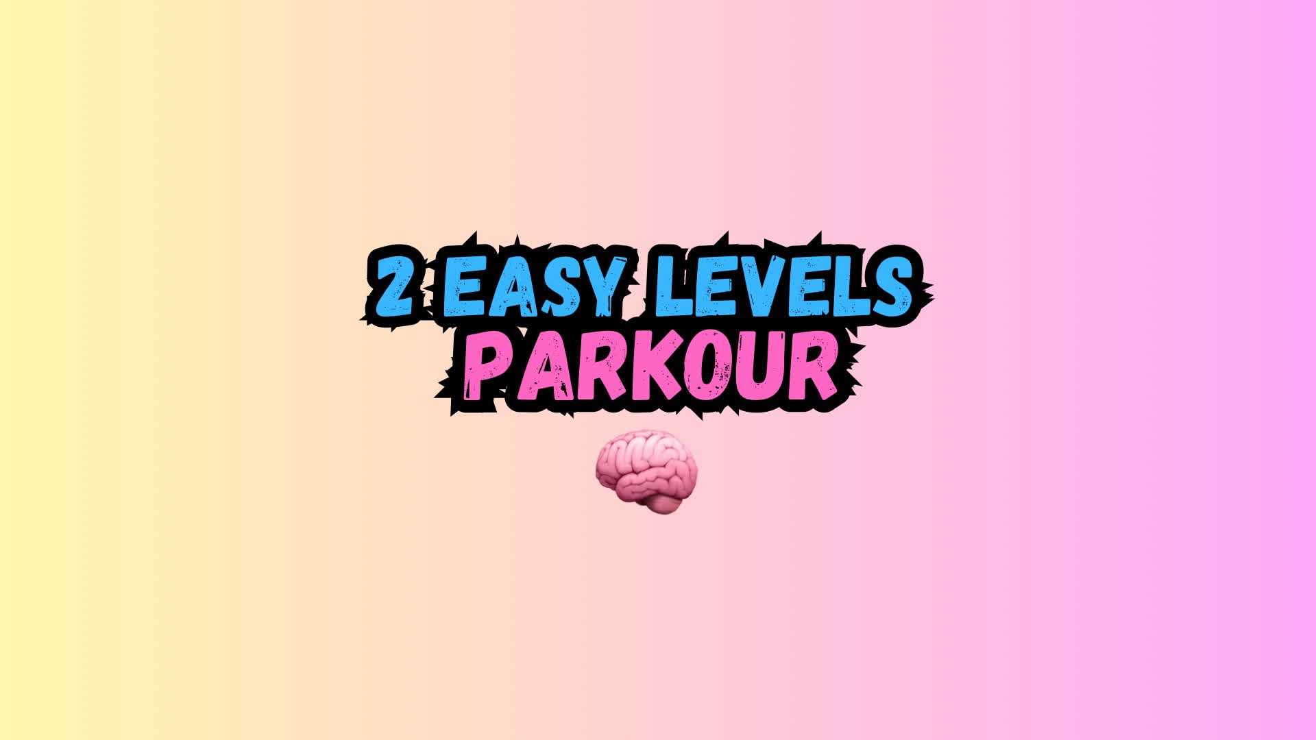 2 Levels of Parkour😎