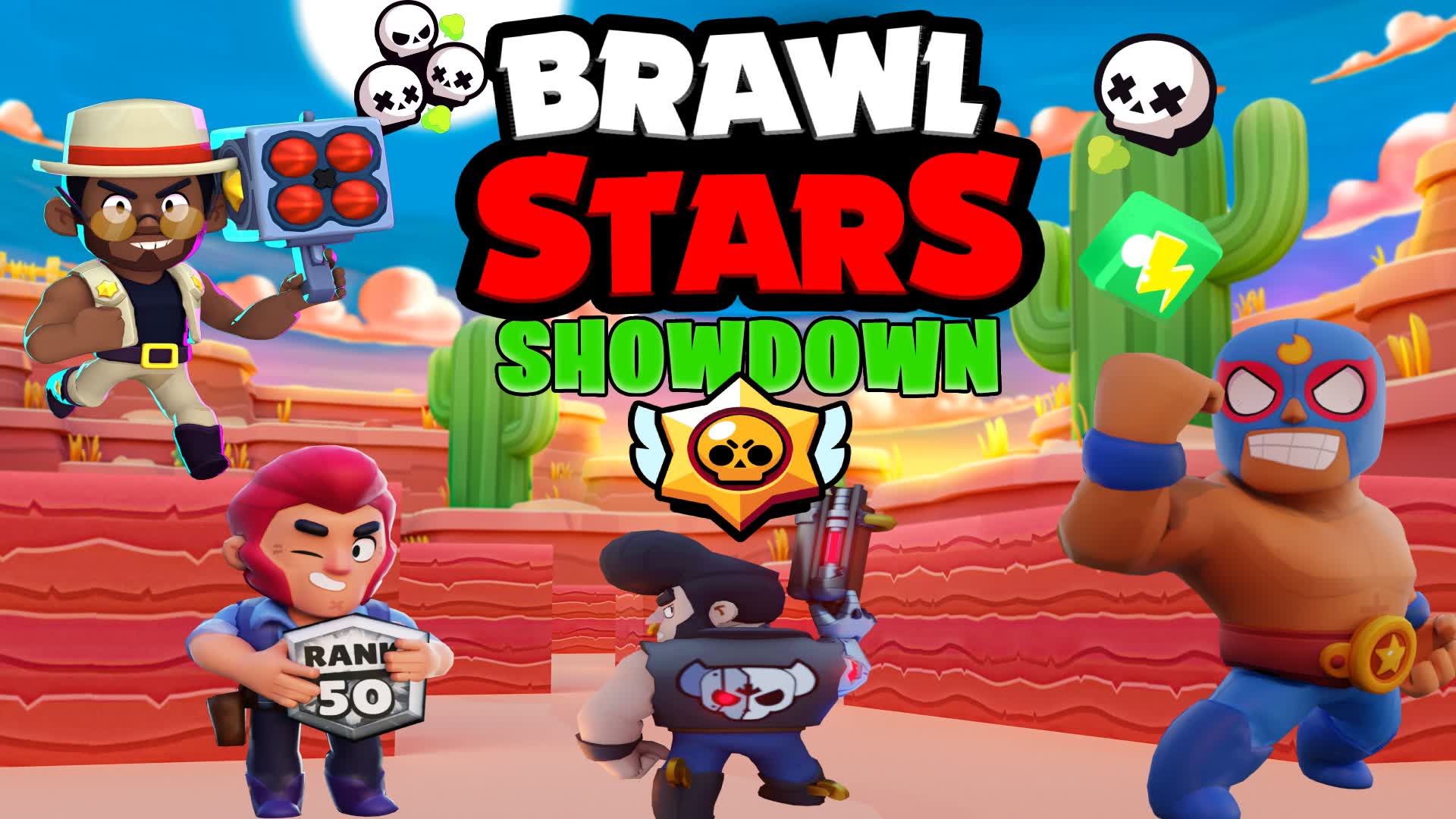 🎯BEST BRAWL STARS SHOWDOWN🌵💀