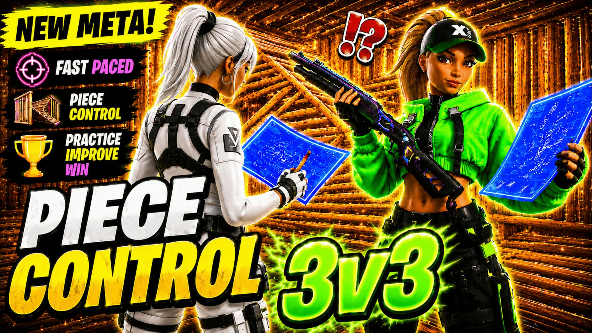 Pro Piece Control 3v3 ✏️
