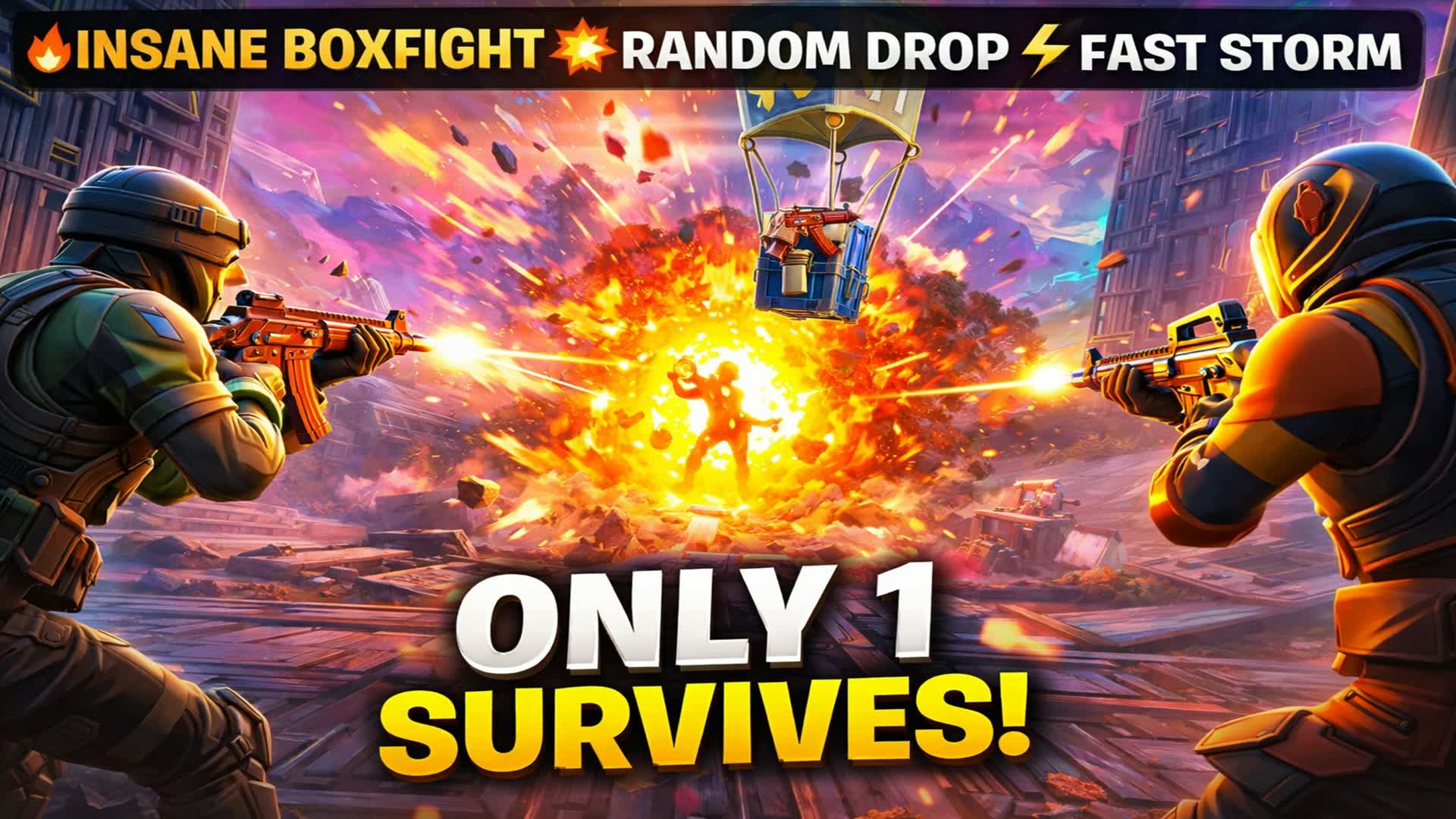 🔥 INSANE BOXFIGHT 💥 RANDOM DROP ⚡STORM