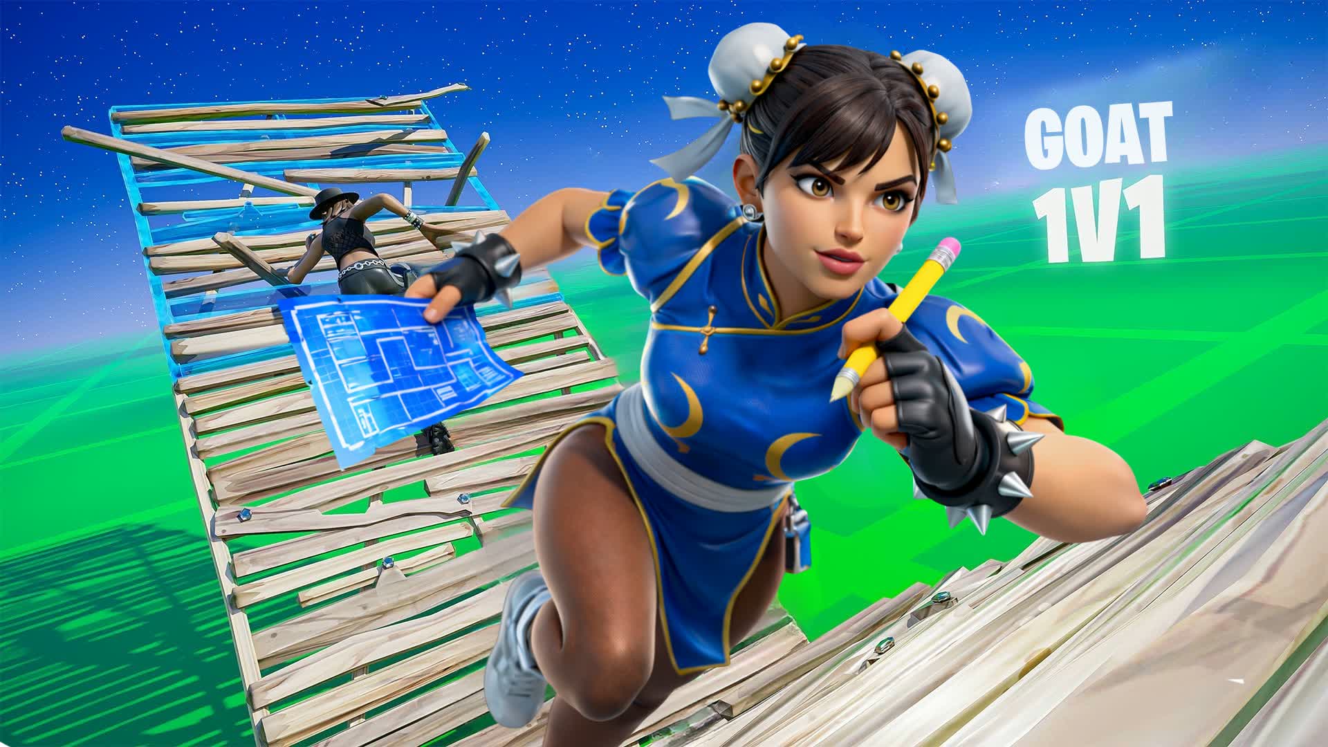 GOAT 1v1 Build Fights 📝
