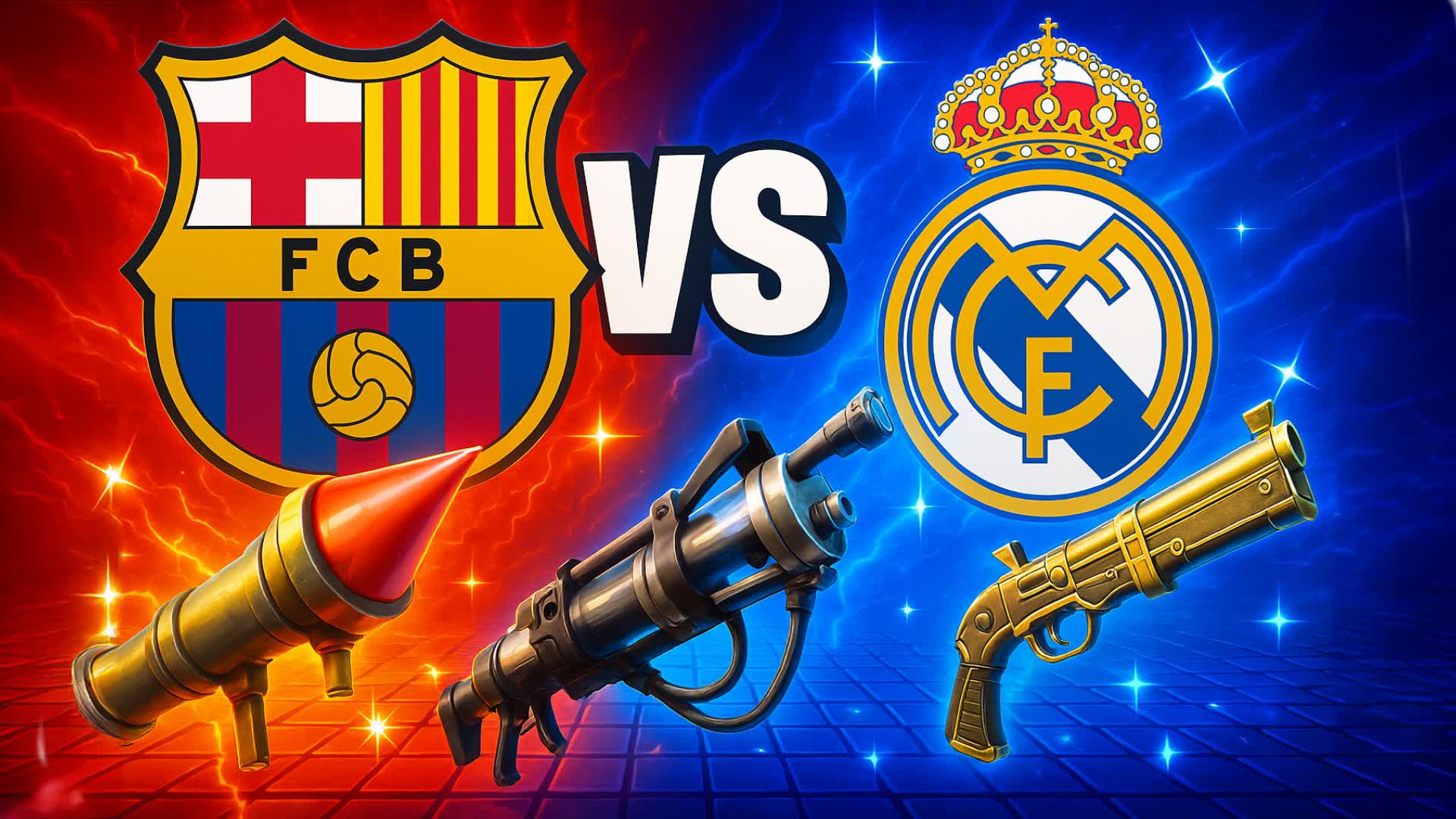 BARCELONA vs REAL MADRID RED vs BLUE🔴🔵