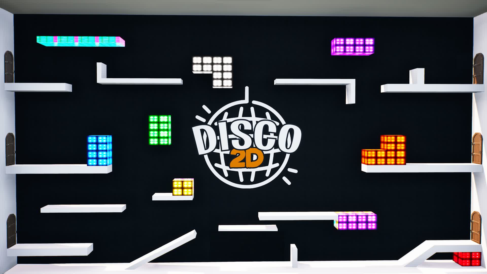 Disco 2D Gun Game