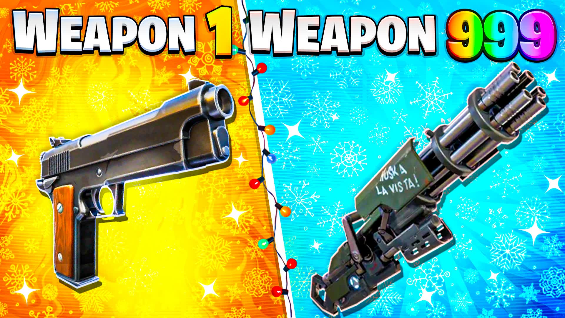 👑 WINTER TILTED GUN GAME 🔫ONE SHOT 🎯