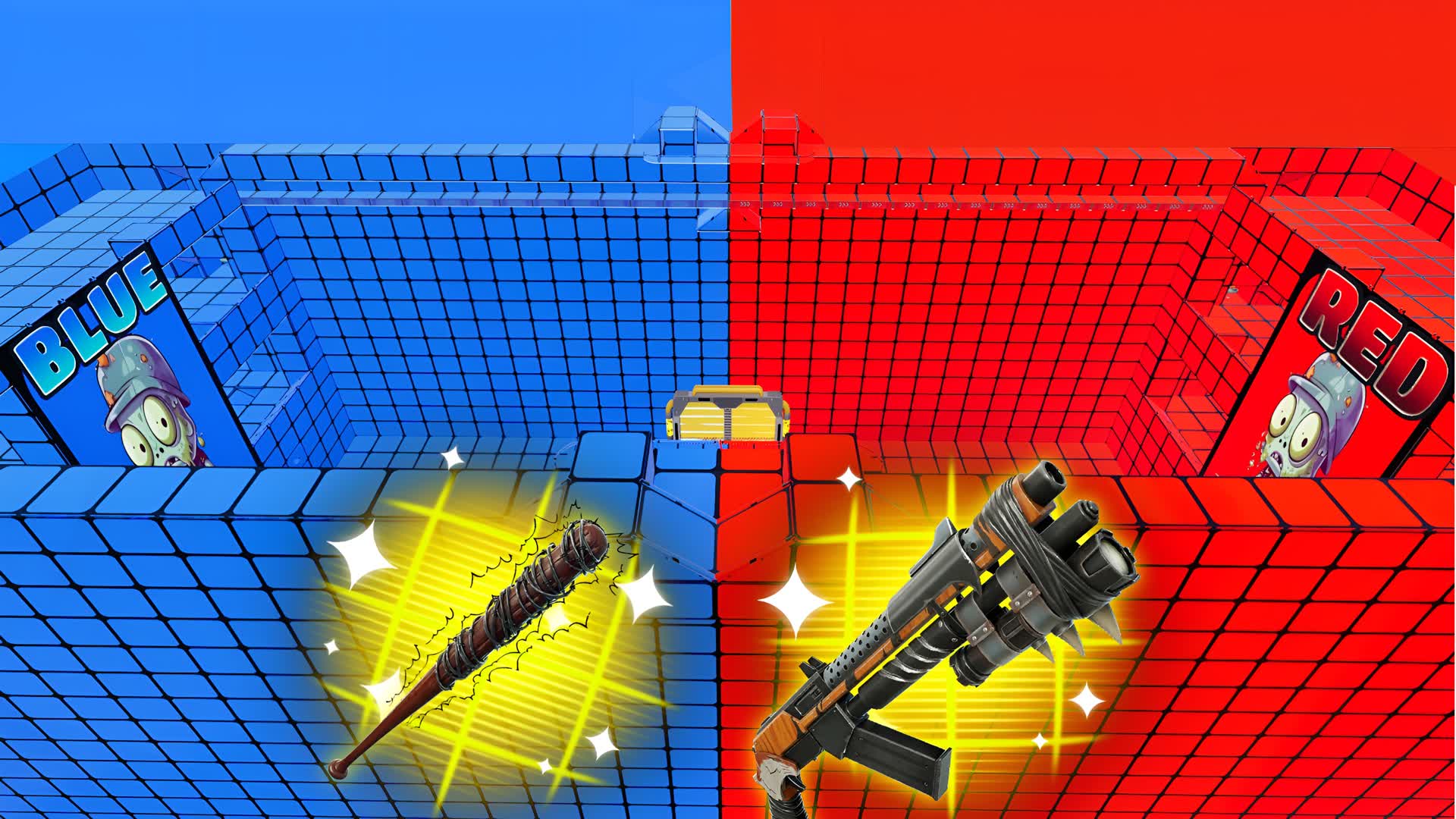 THE WALKERS RED VS BLUE