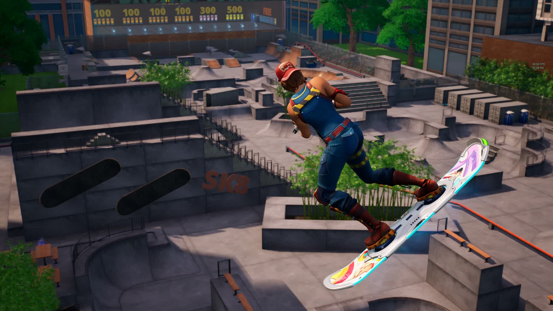 Skate Park - One Shot Gun Game