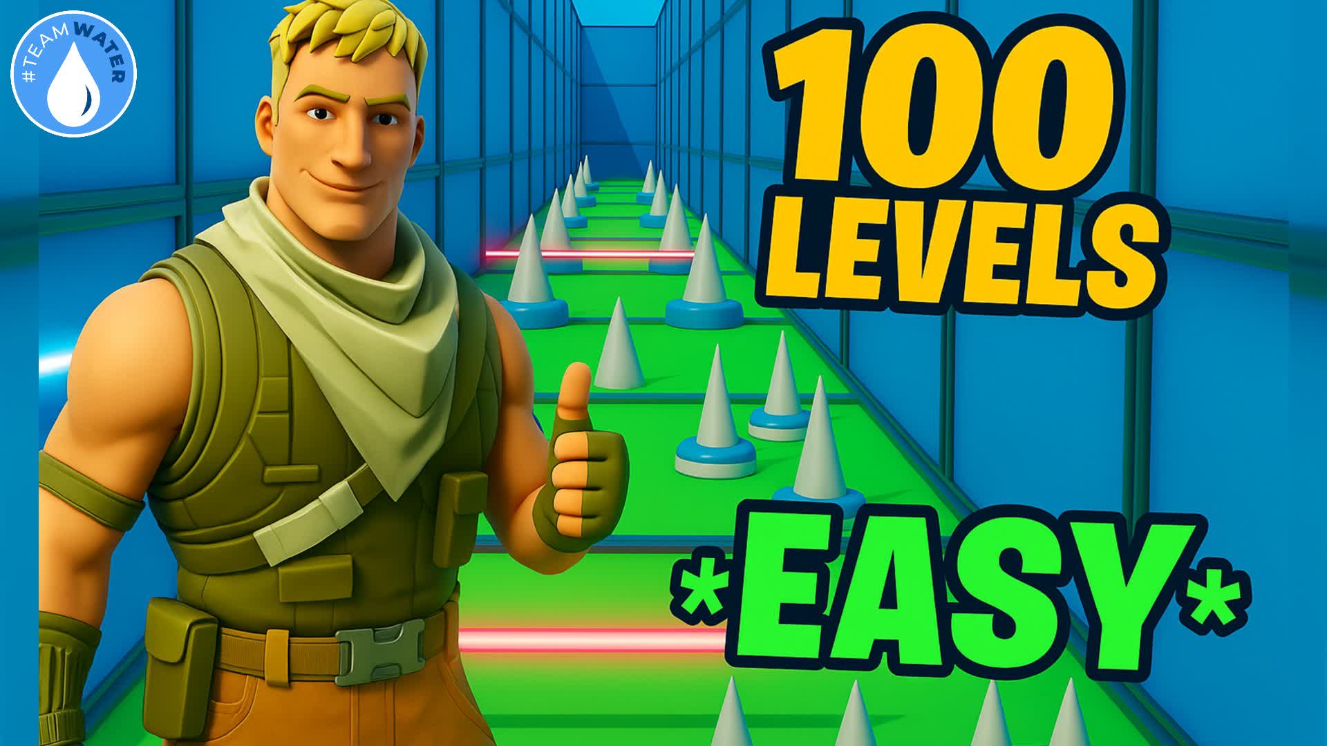 Easy Default Deathrun 100+ #TeamWater 🤯