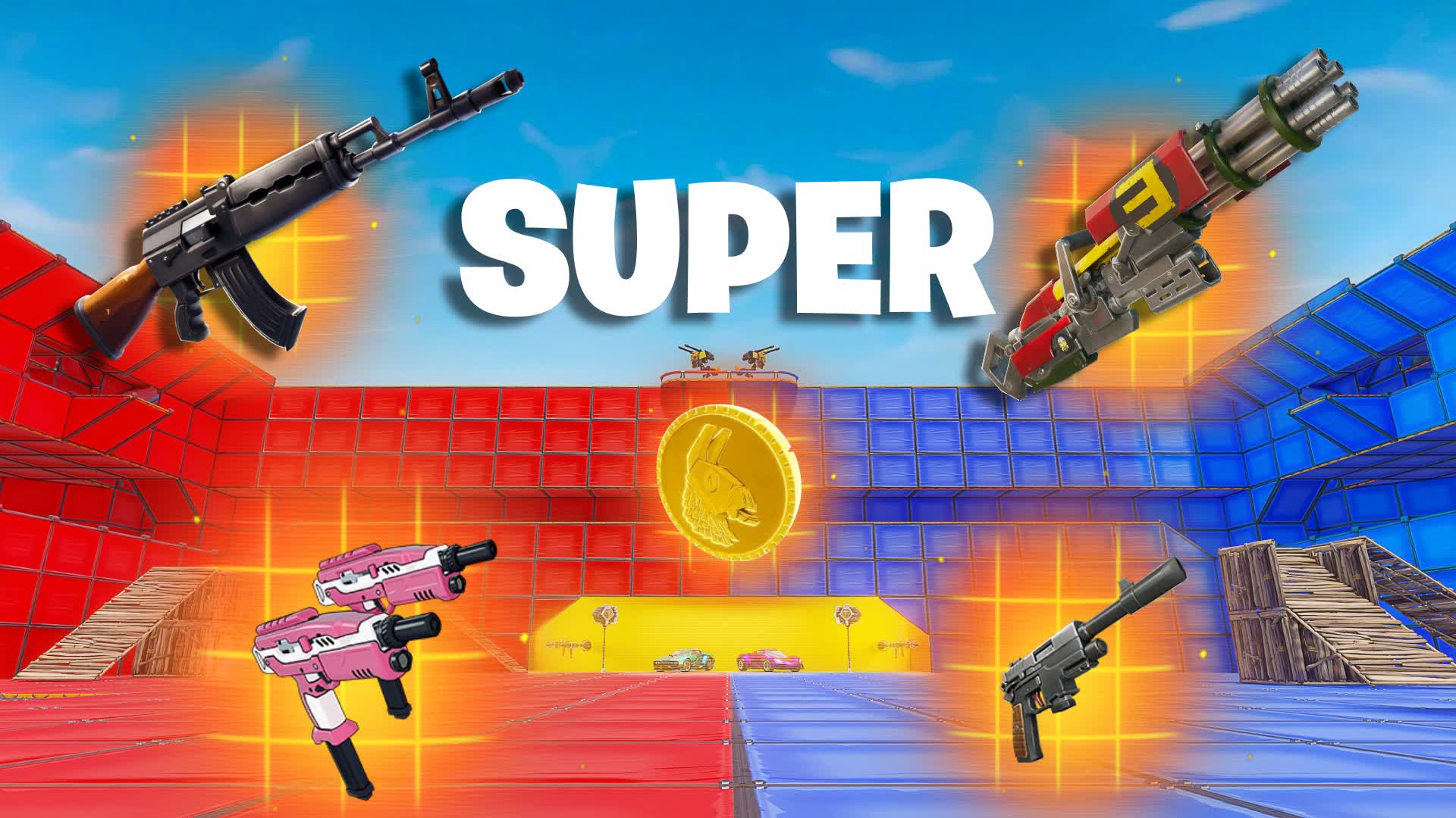 SUPER RED VS BLUE