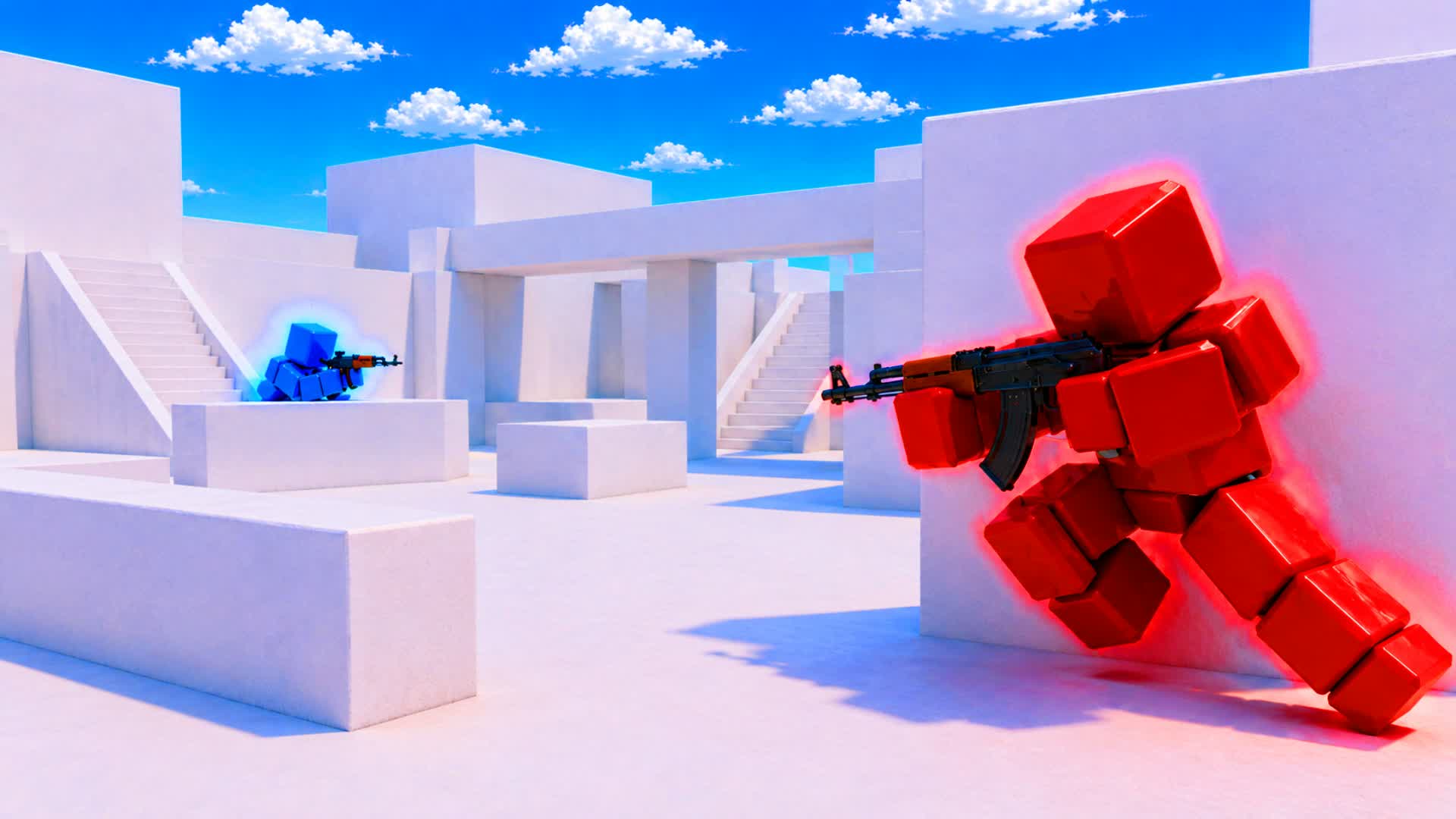 ULTIMARE RIVALS RED VS BLUE FUN🔴🔵