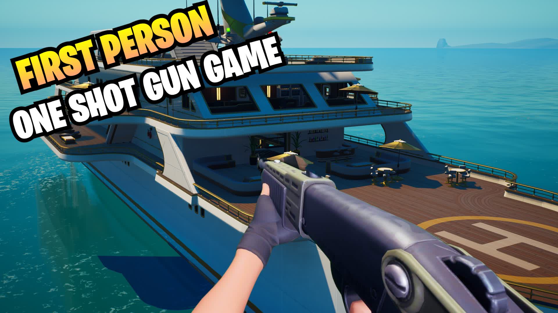 FIRST PERSON YACHT GUN GAME