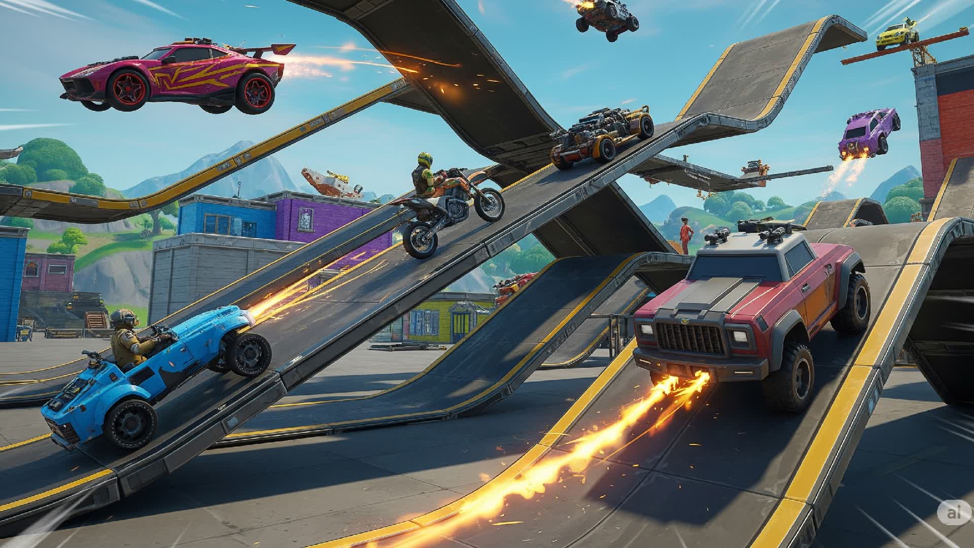 🌀Mega Ramp Escape
