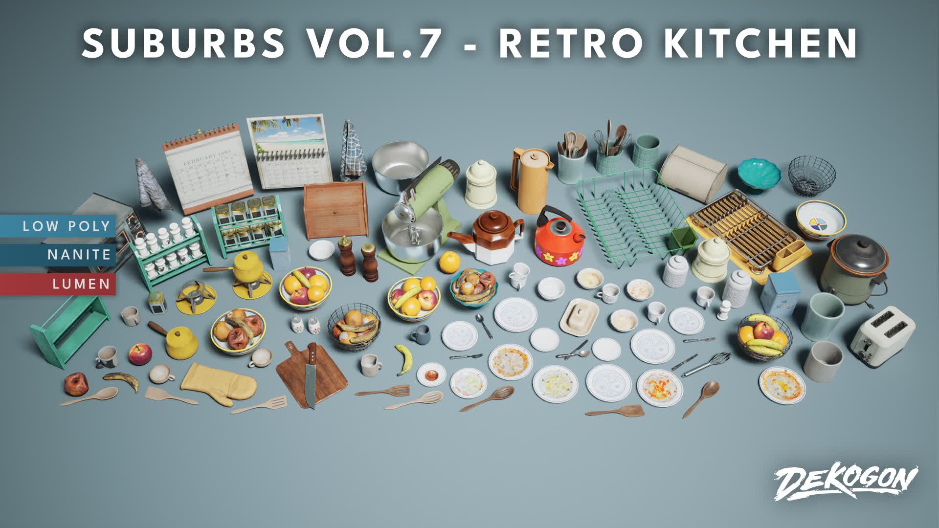 Suburbs VOL.7 - Retro Kitchen