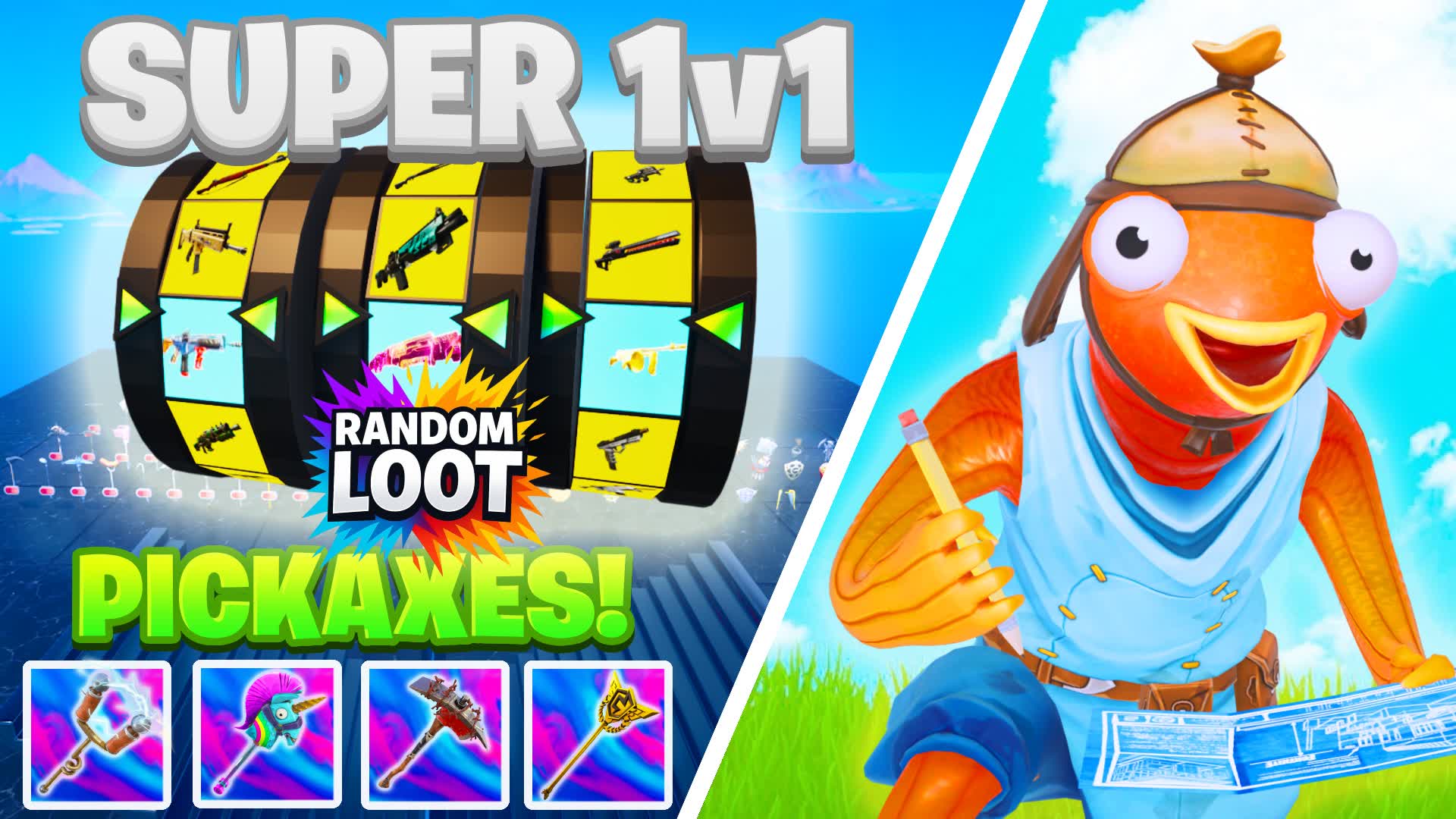 SUPER 1v1 [MUSIC]