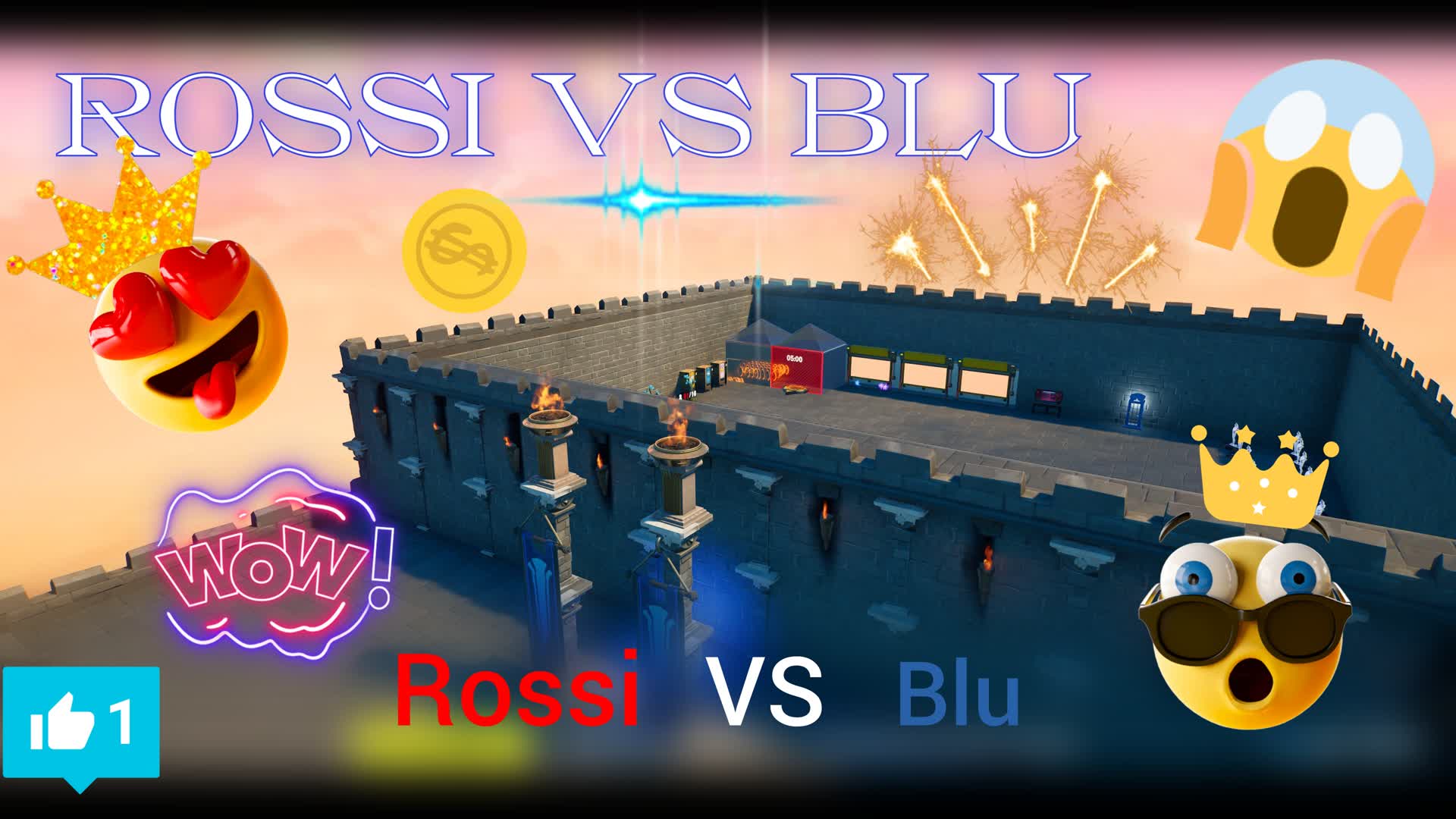 RED VS BLUE