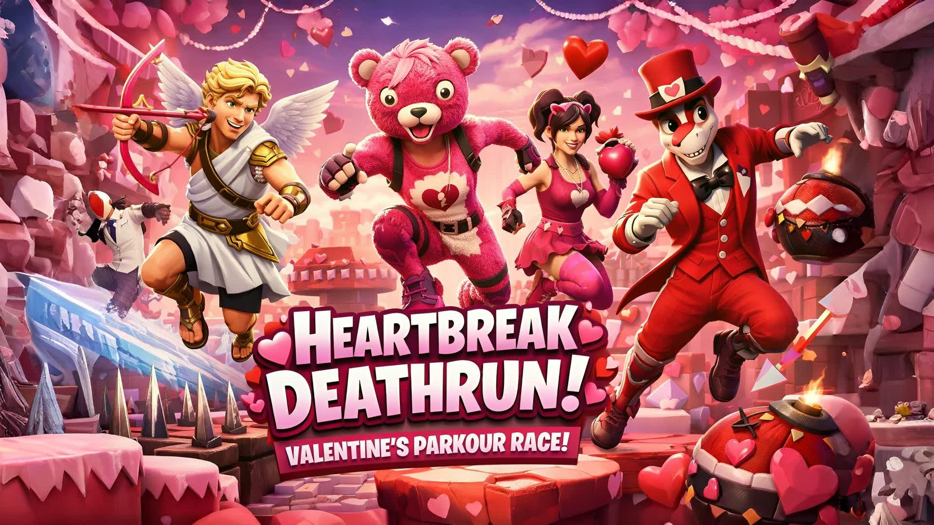 💕 VALENTINE’S PARKOUR ❤️ LOVE DEATHRUN