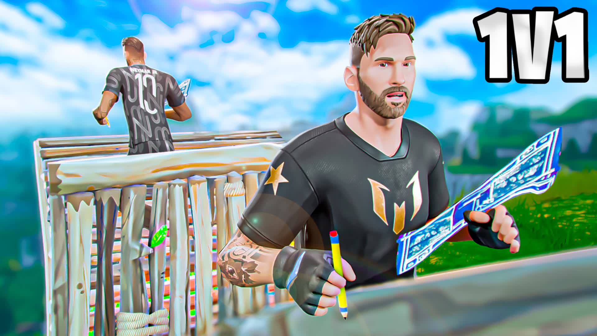MESSI VS NEYMAR BUILD FIGHTS