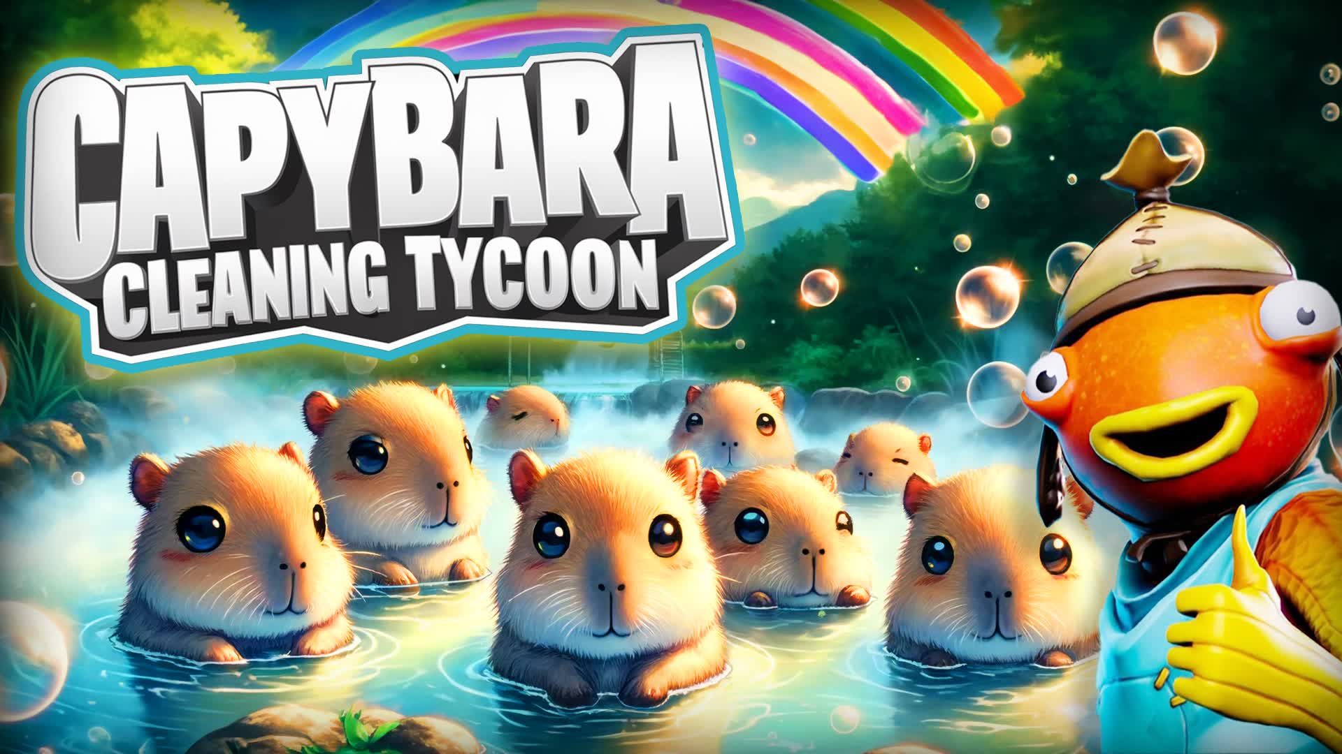 🐕 Capybara Cleaning Tycoon ⛲