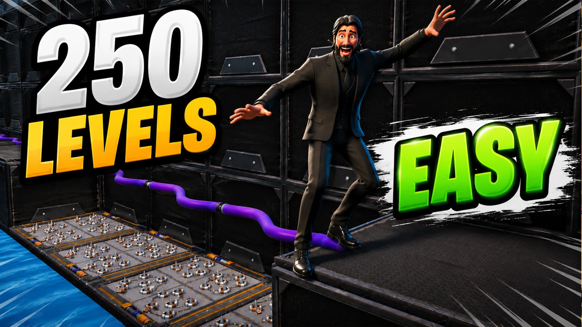 250 EASY PARKOUR LEVELS DEATHRUN