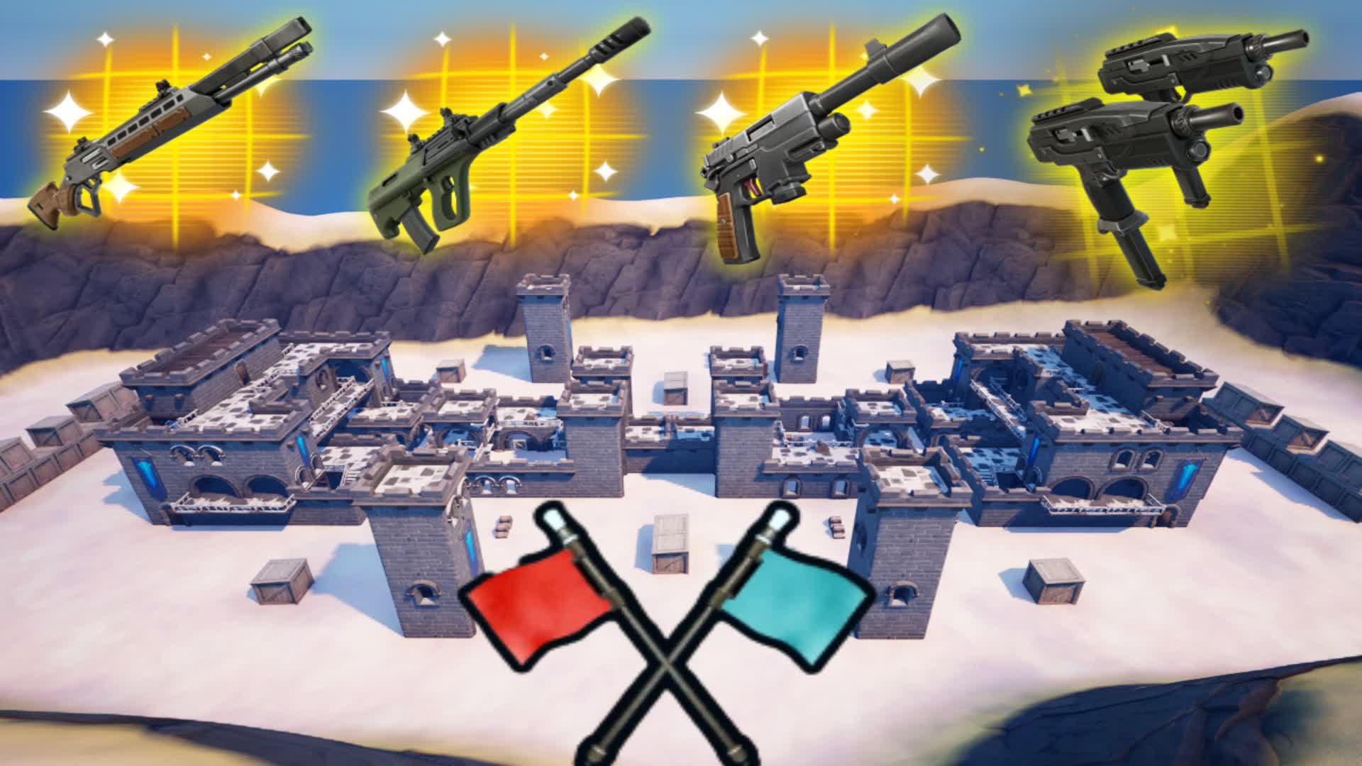 🚩CAPTURE THE FLAG🚩 NEW WEAPONS
