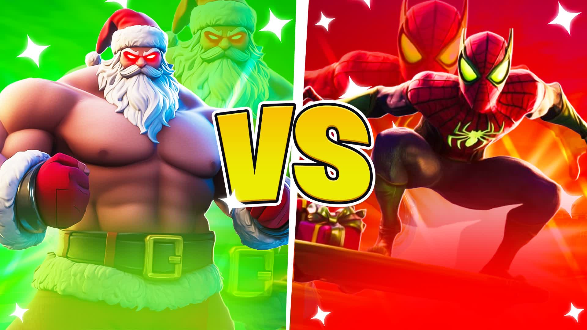 🎅SANTA VS SPIDERMAN🕷️