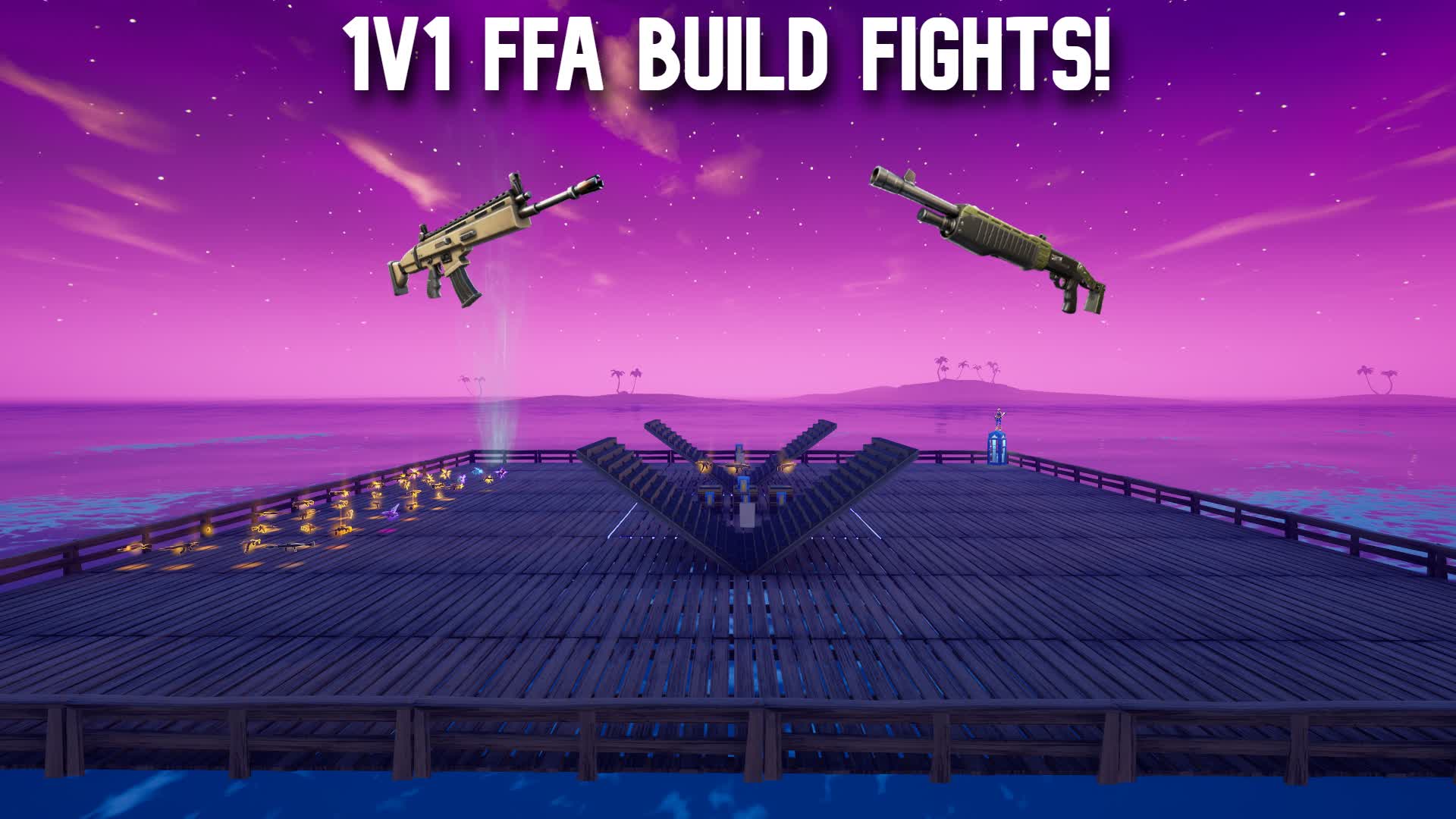 1V1 FFA BUILD FIGHTS! 🌴
