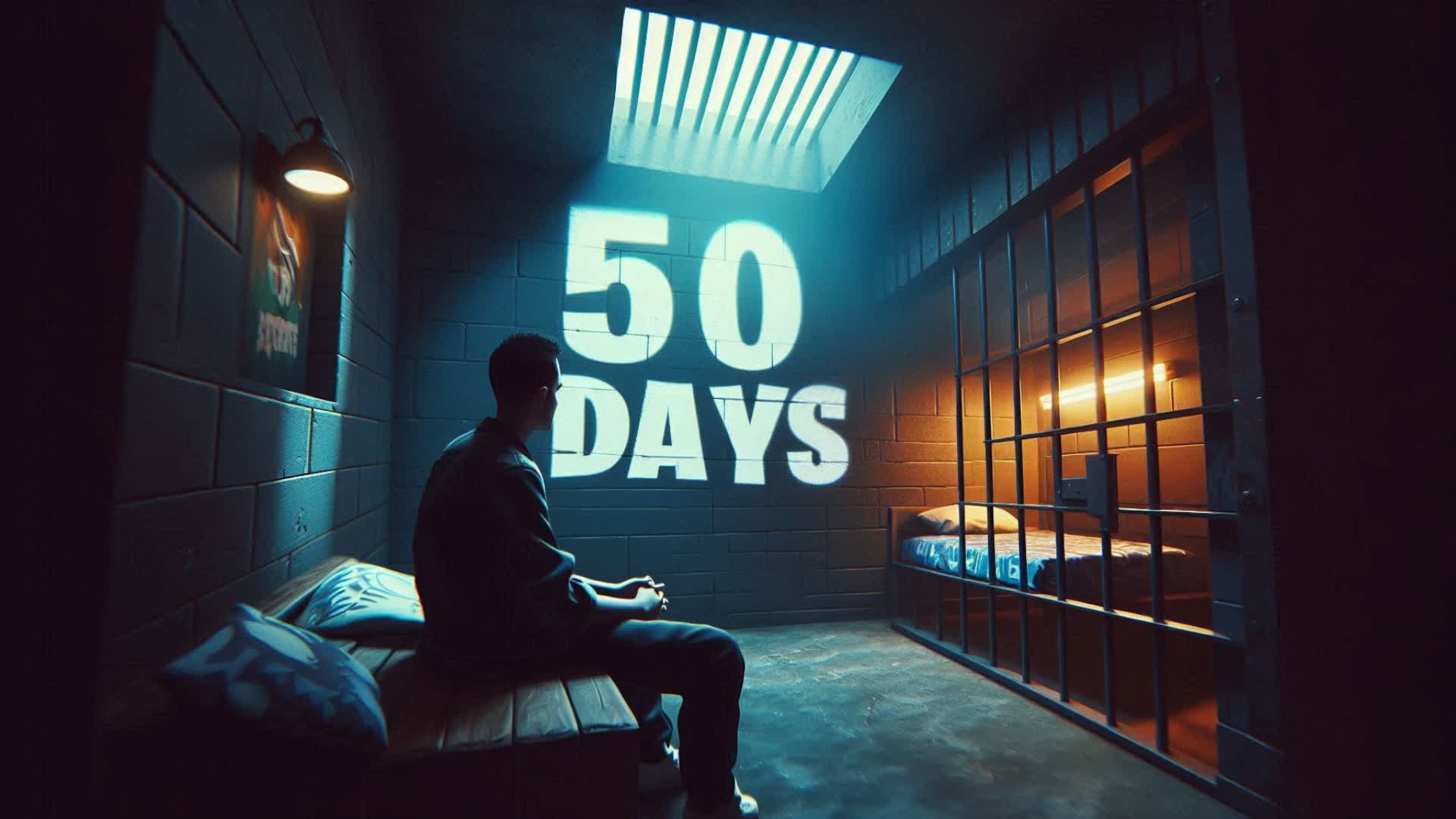 50 DAYS IN JAIL 🧟‍♂️