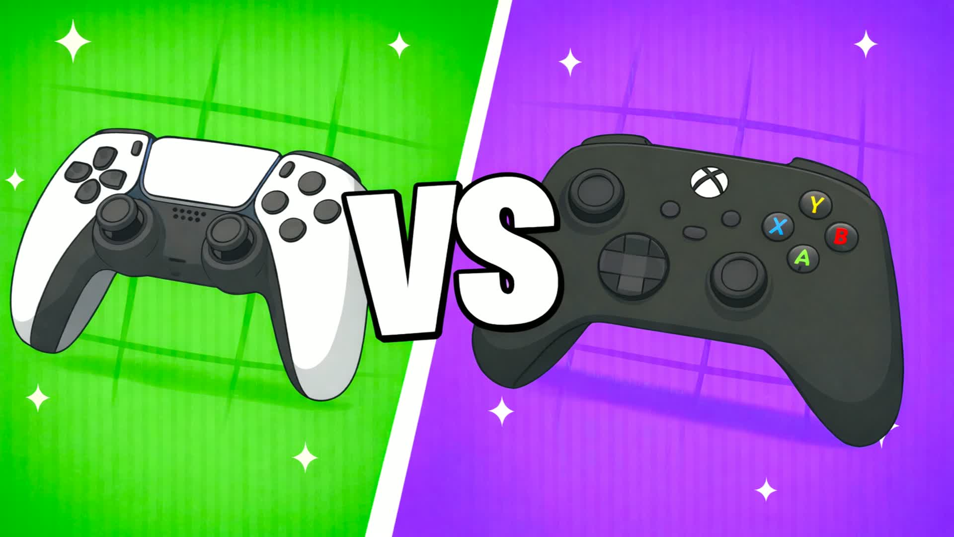 PLAYSTATION VS XBOX BOX 💚💜