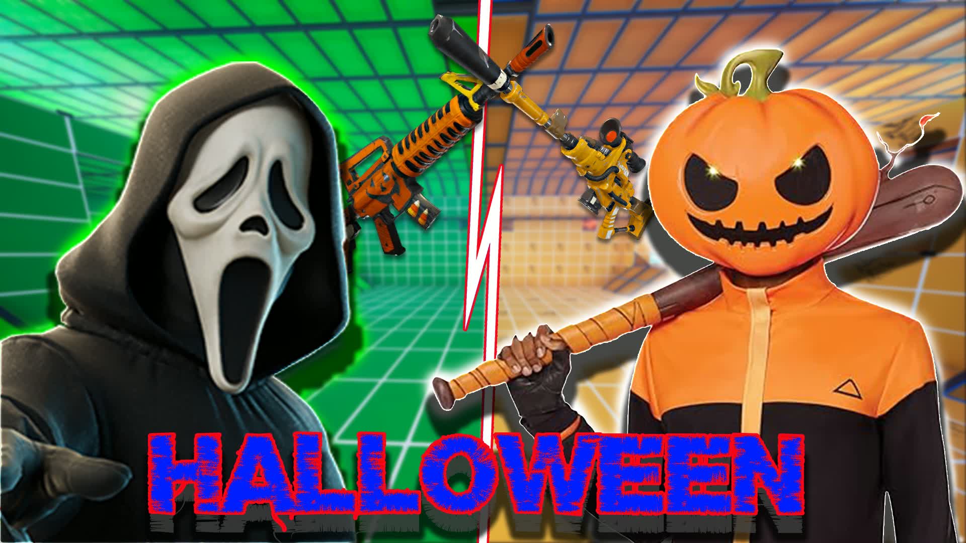 HALLOWEEN GREEN Vs ORANGE 🎃🎃 (RANK)