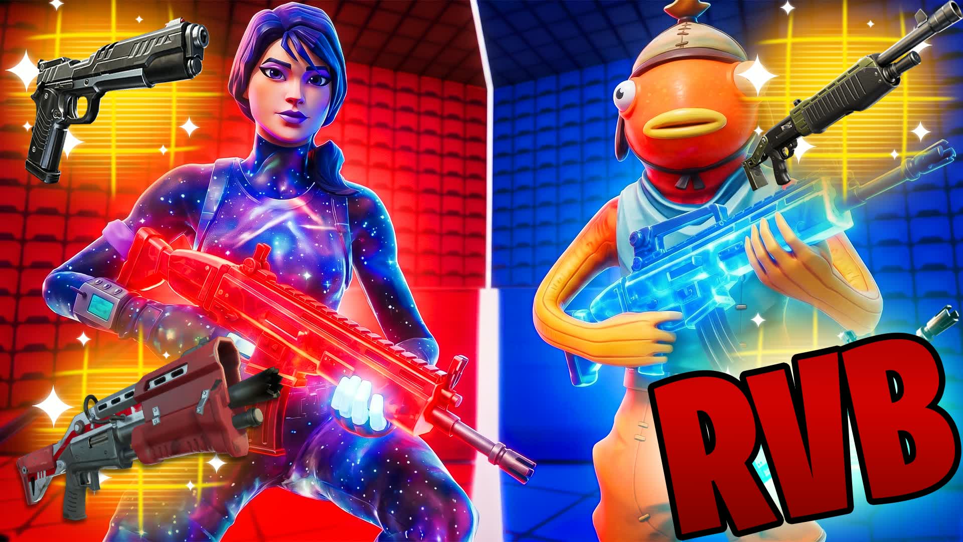 RVB RVB BLUE VS RED🔴🔵