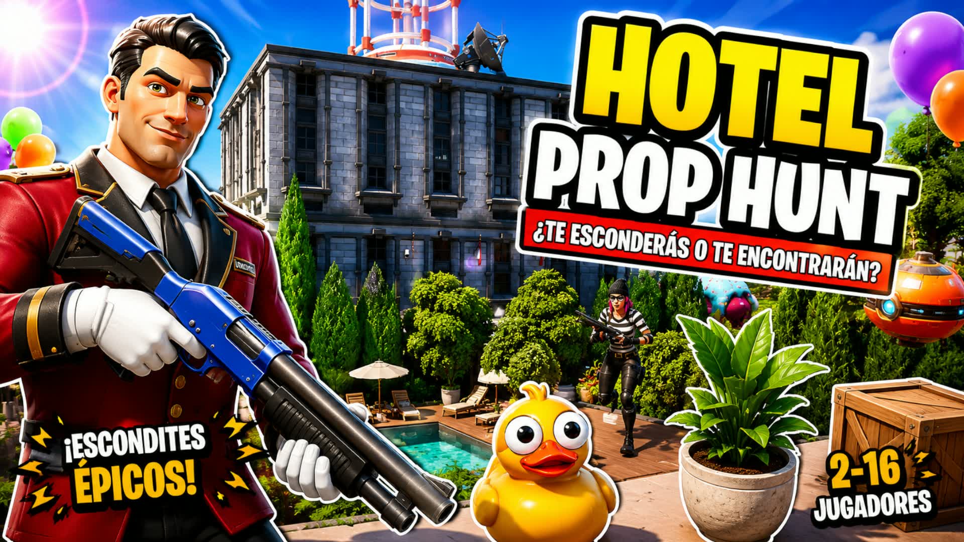 LUXURY HOTEL PROP HUNT 🔍