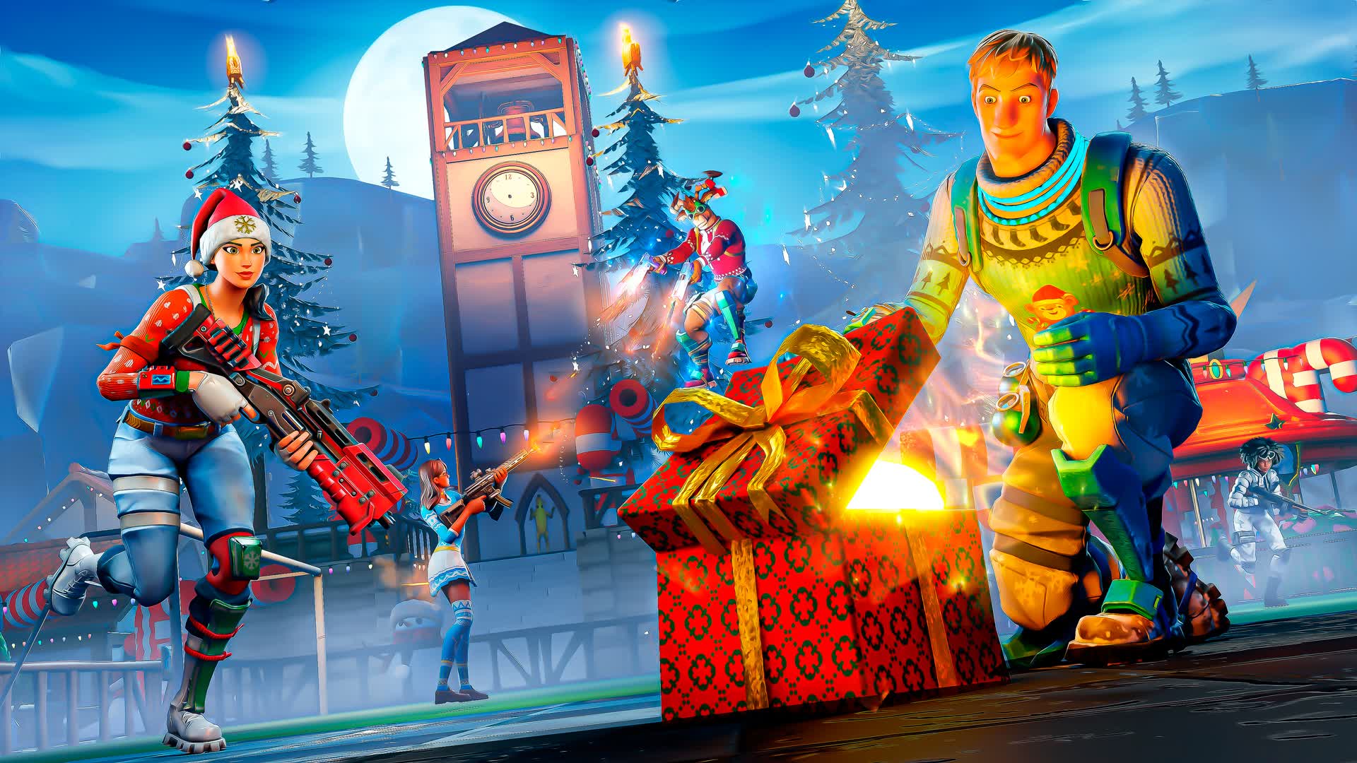 Gifts Night Gun Game 🎁