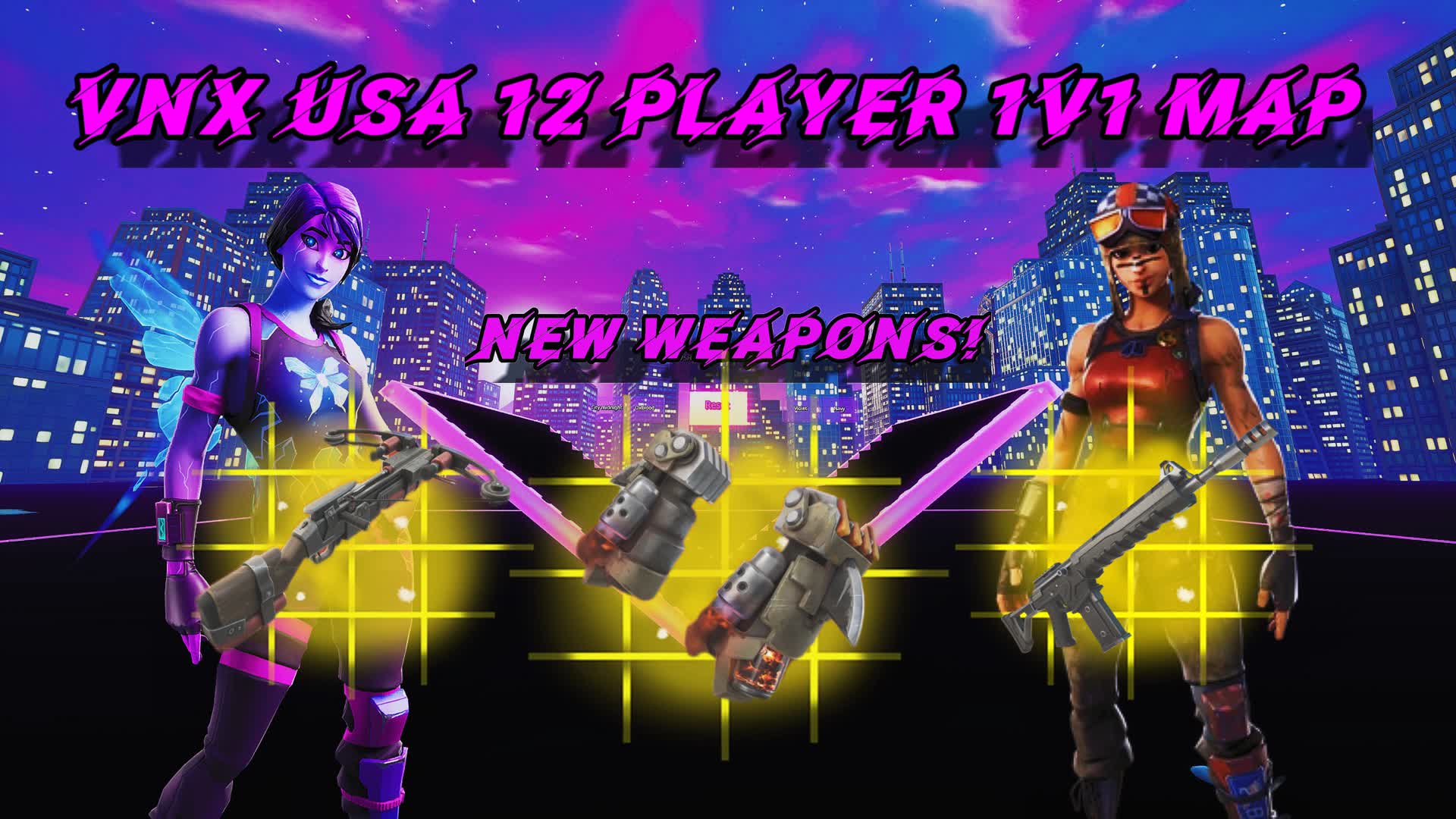 VNX USA (12) PLAYER 1V1 MAP