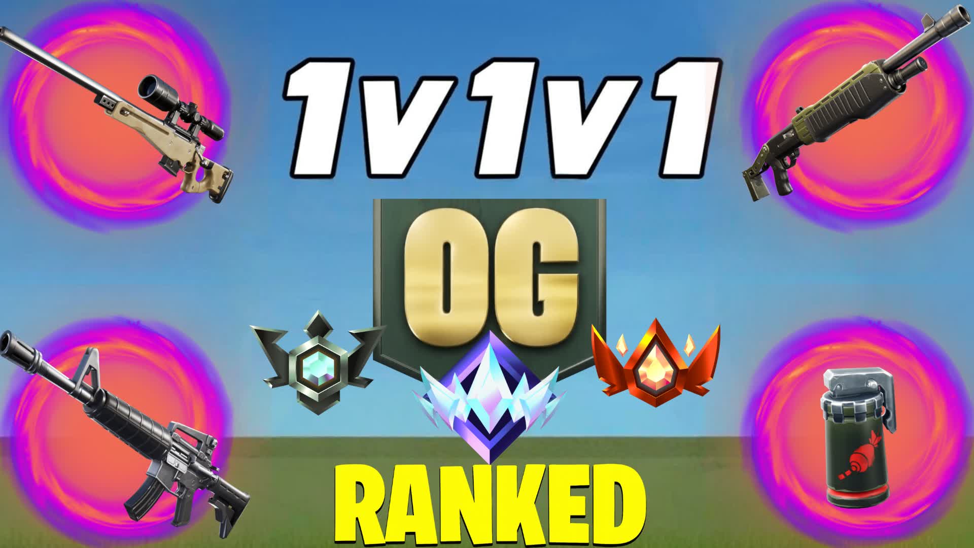 1v1v1 OG 1v1 Realistics FFA
