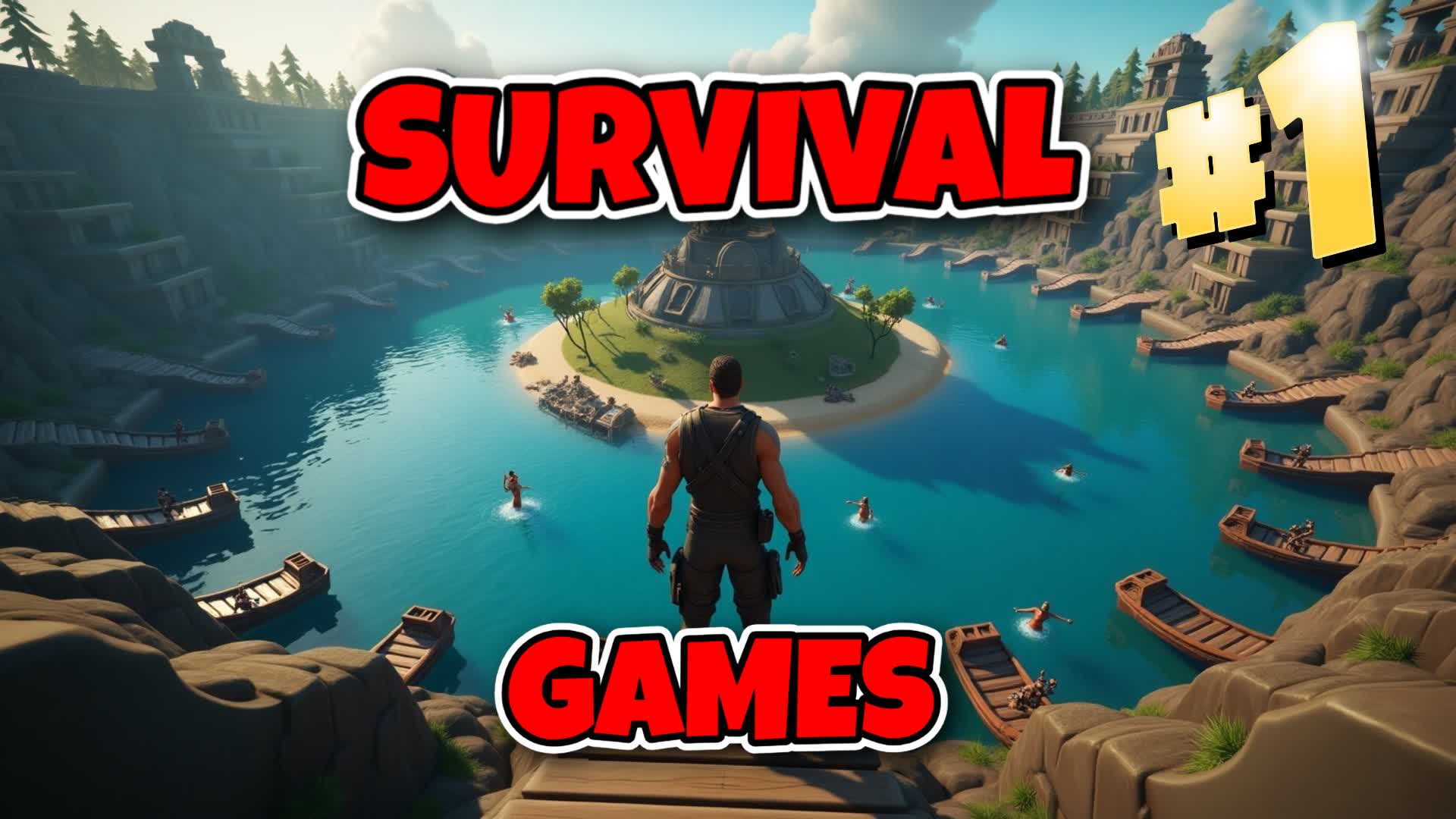 MAX PLAYER SURVIVAL GAMES👑