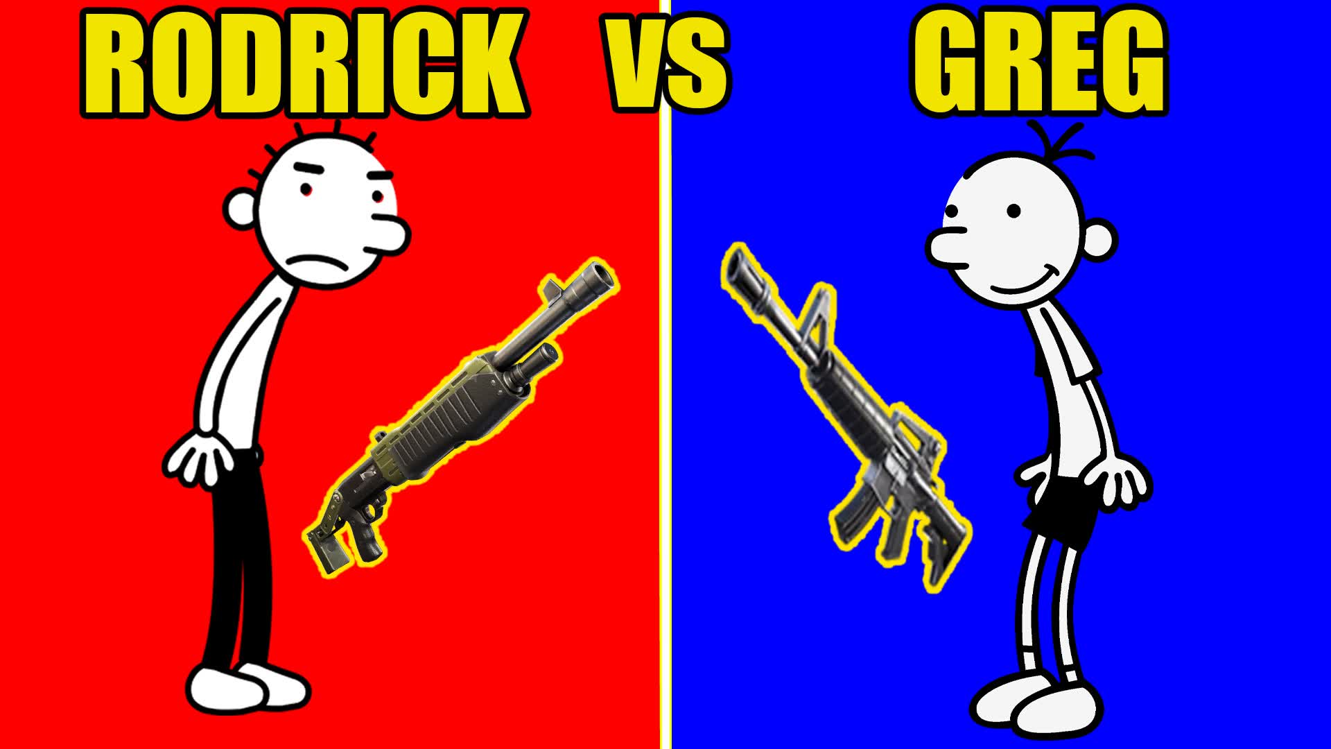 💯INSANE GREG VS. RODRICK 🔵🔴