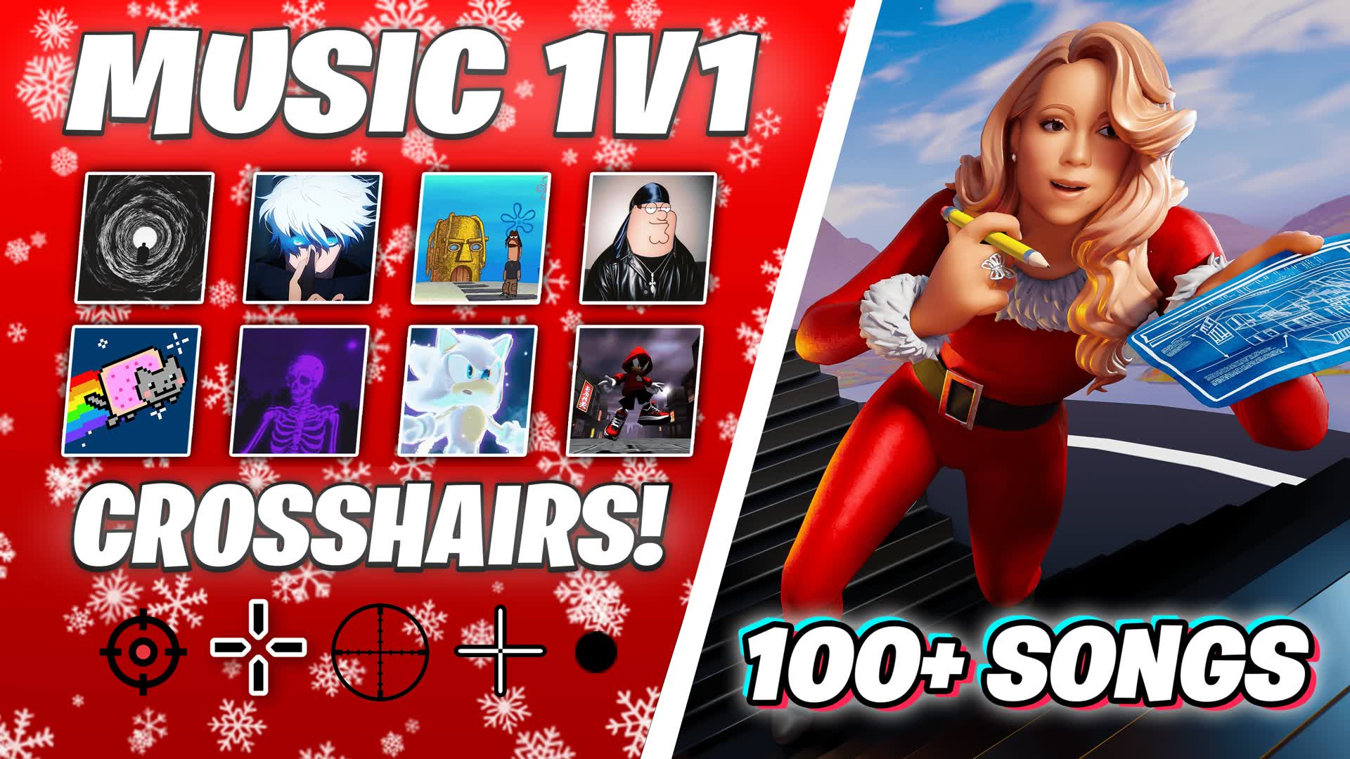 ✨ BEST MUSIC 1V1 🎵 [100+ SONGS!]