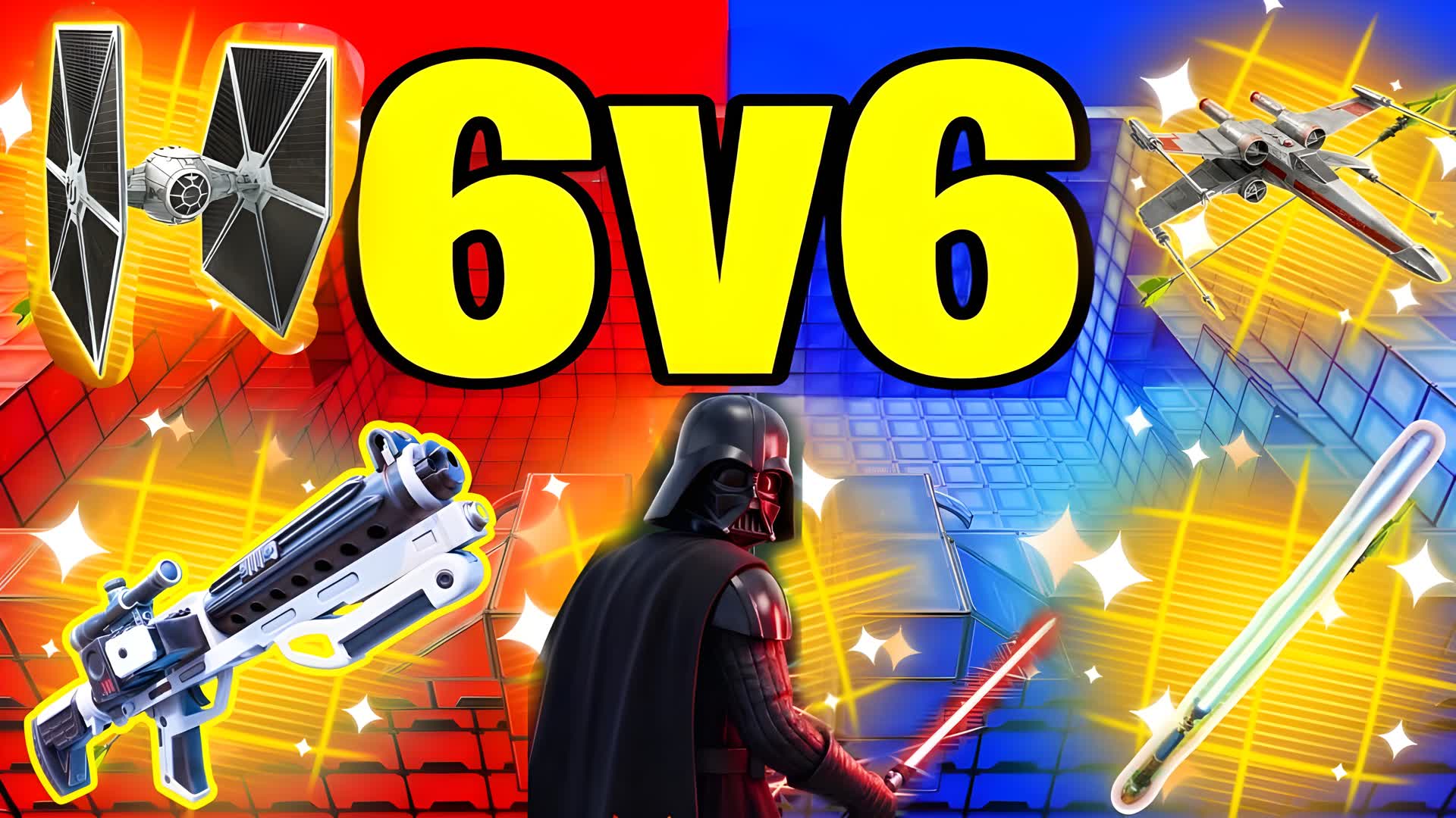 STAR WARS RED VS BLUE 6V6