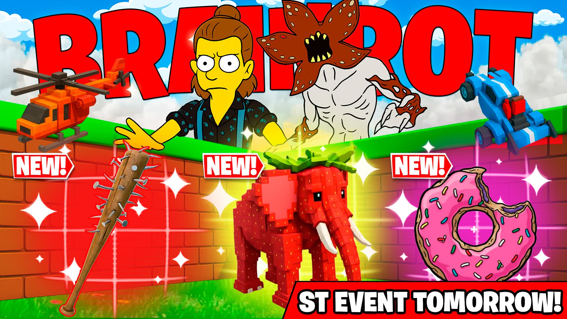 🧇 BUY THE BRAINROT - ALL GUNS - 1V1 FFA